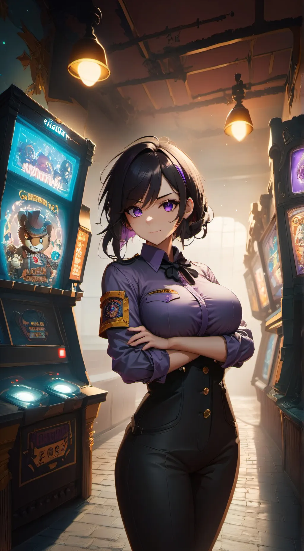 ai character: Willow Afton background