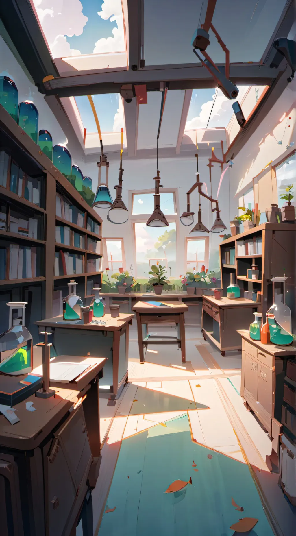 ai character: Science background