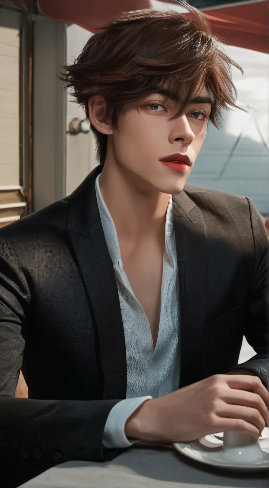 ai character: Sam background