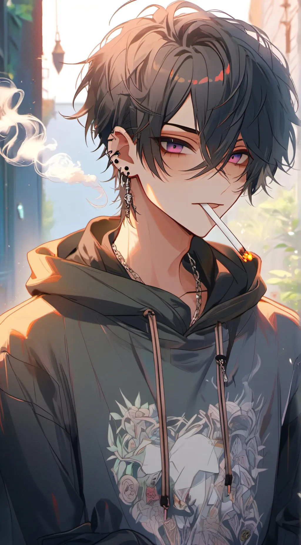 ai character: Cole background