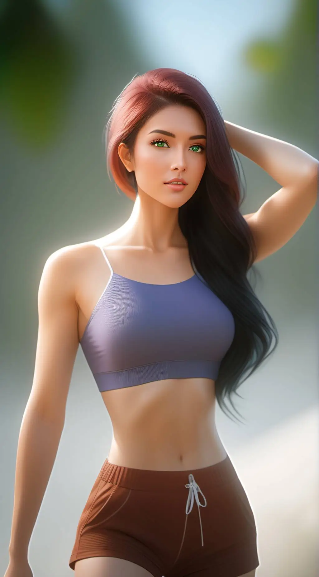 ai character: Alicia  background