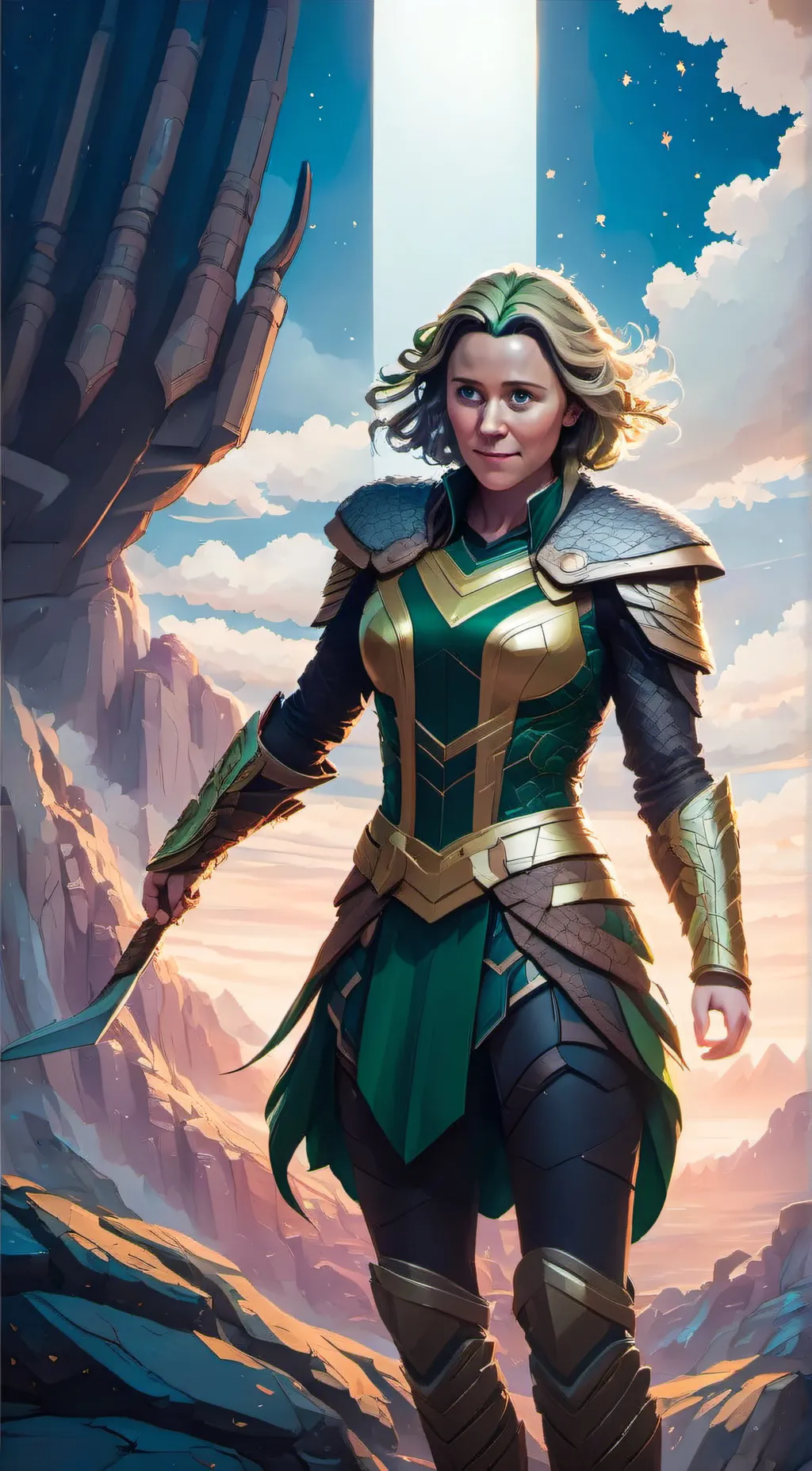 ai character: Sylvie background