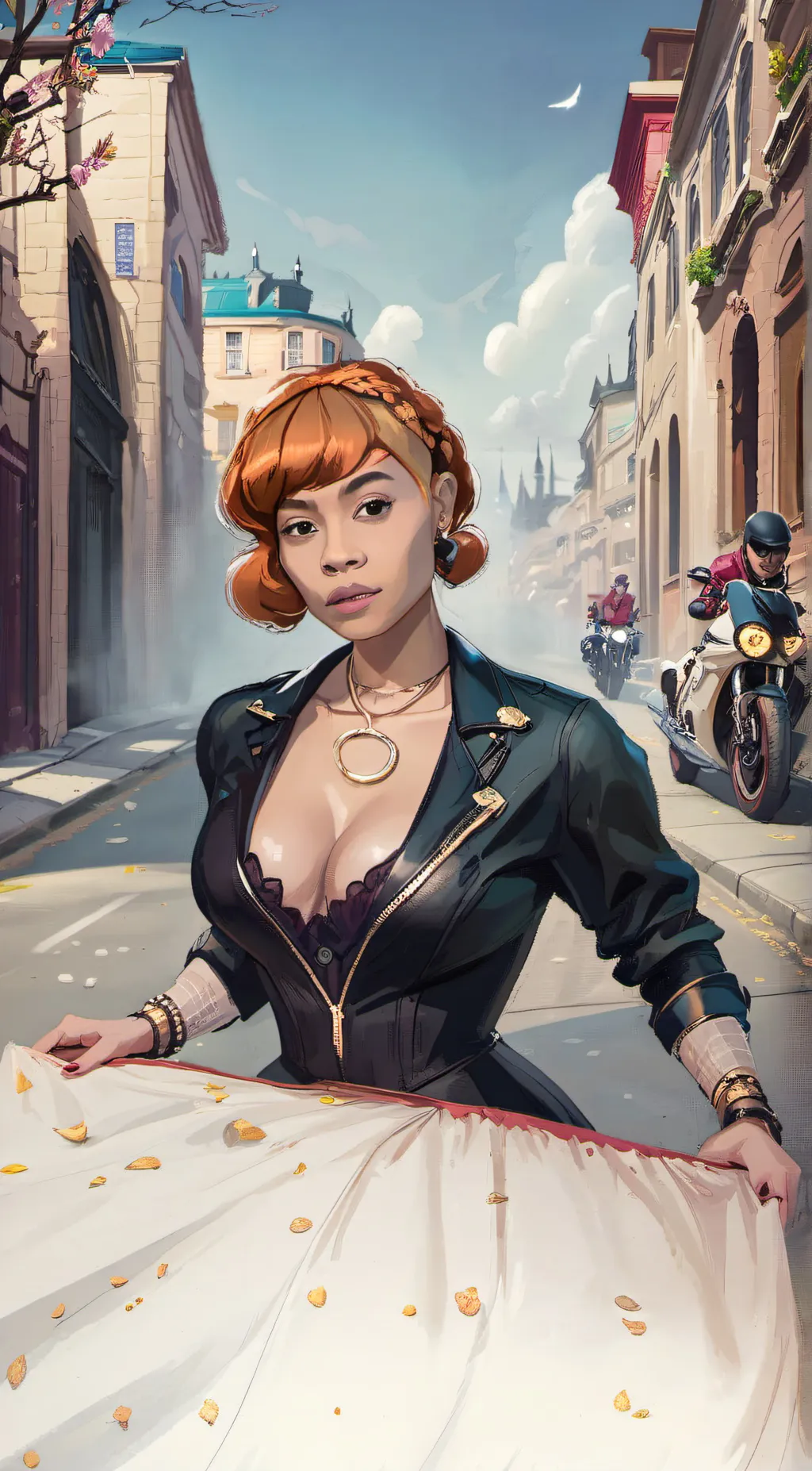 ai character: ;) background