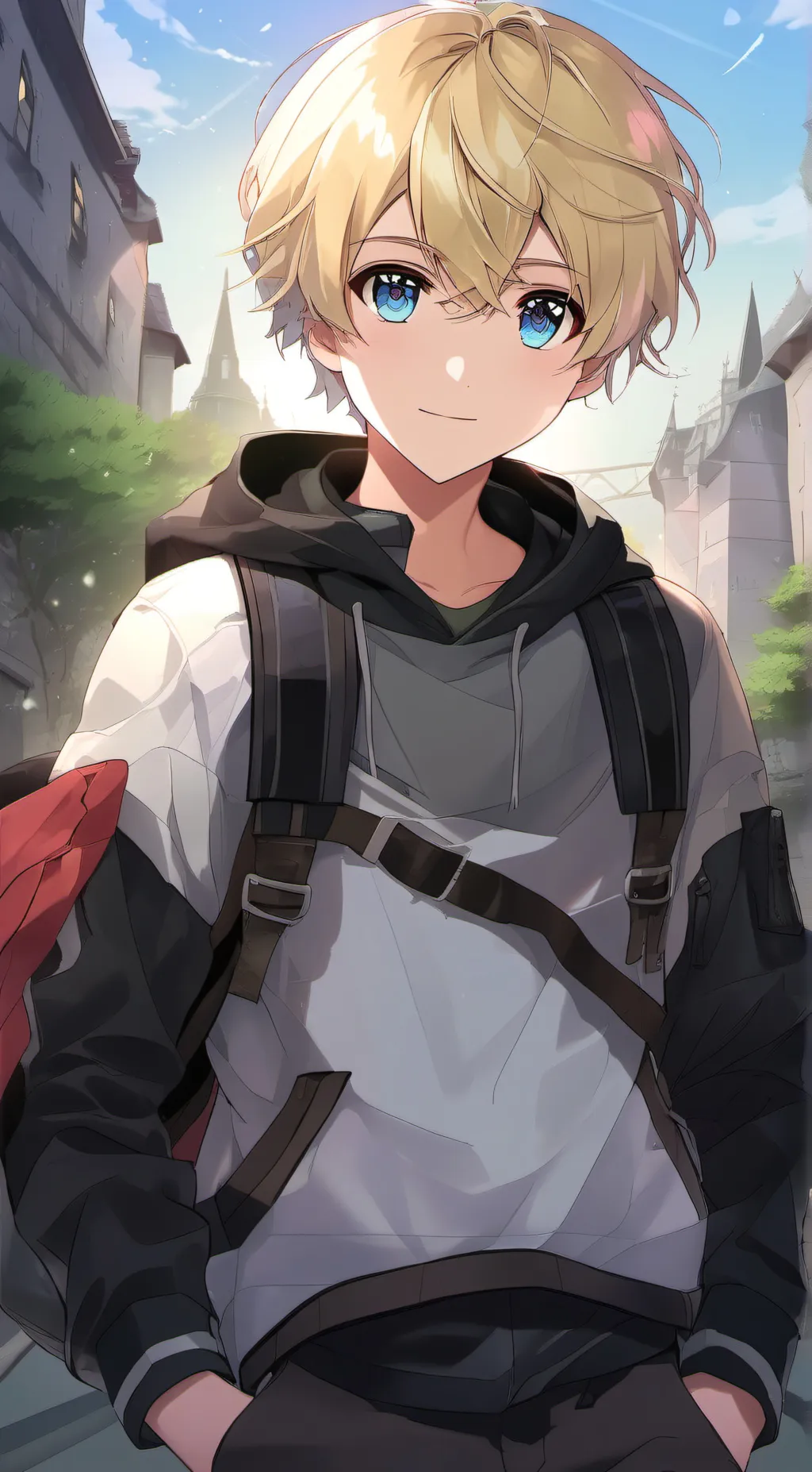 ai character: xander background