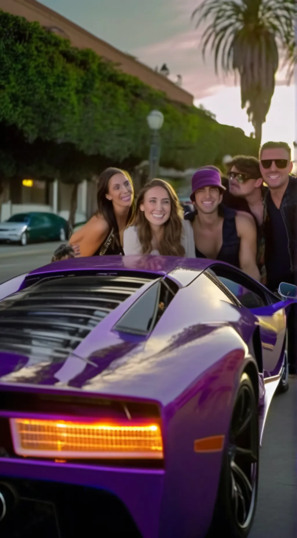 ai character: Don't Touch My Car background