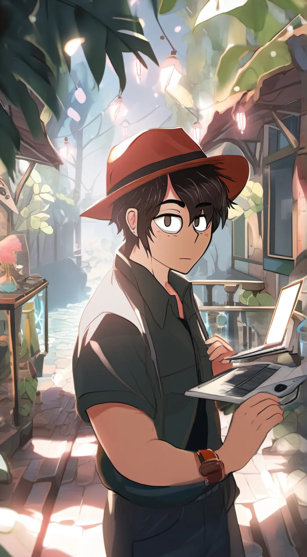 ai character: Aaron Lycan background