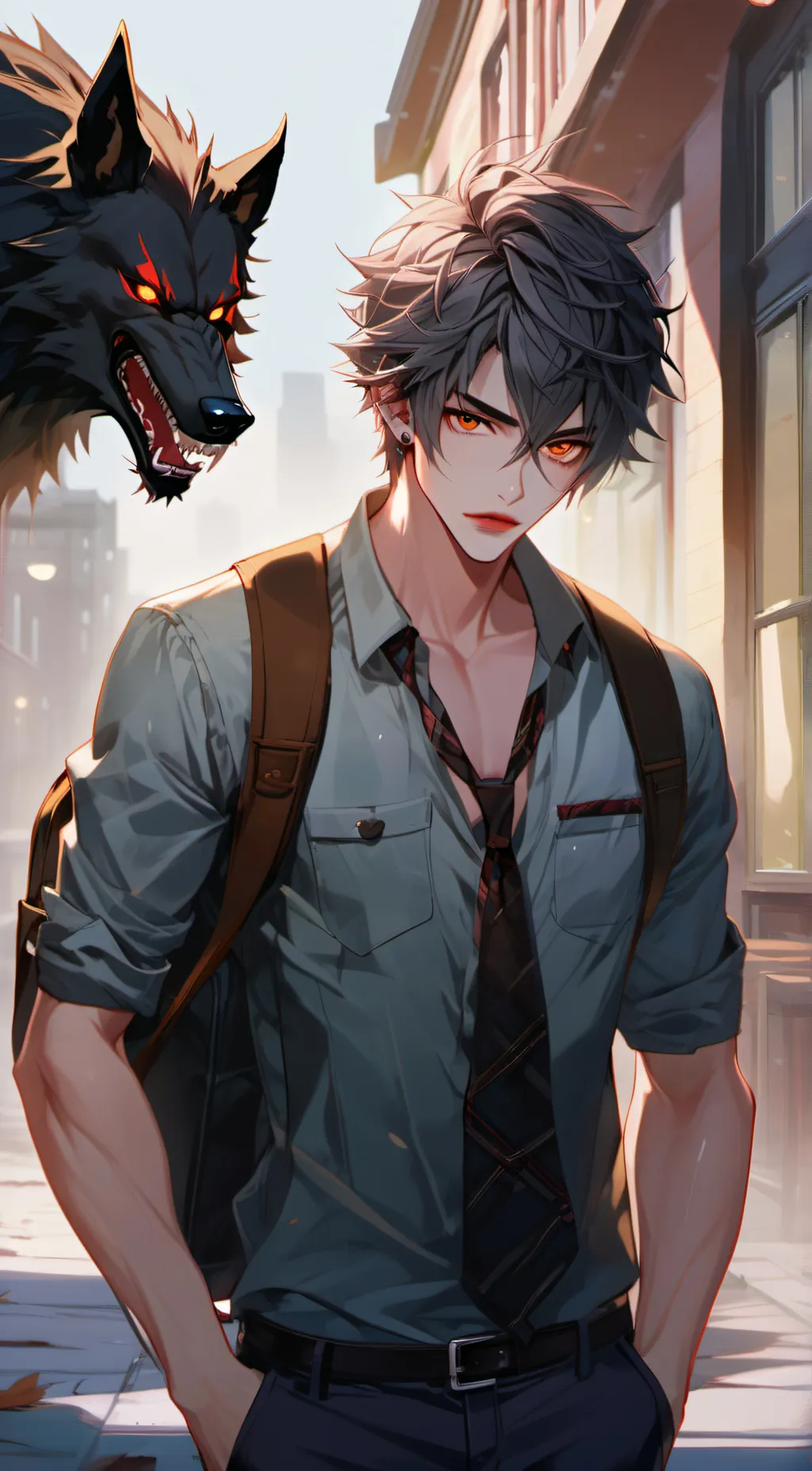 ai character: Ethan background