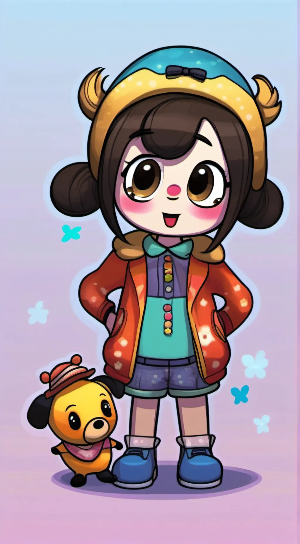 ai character: pomni background