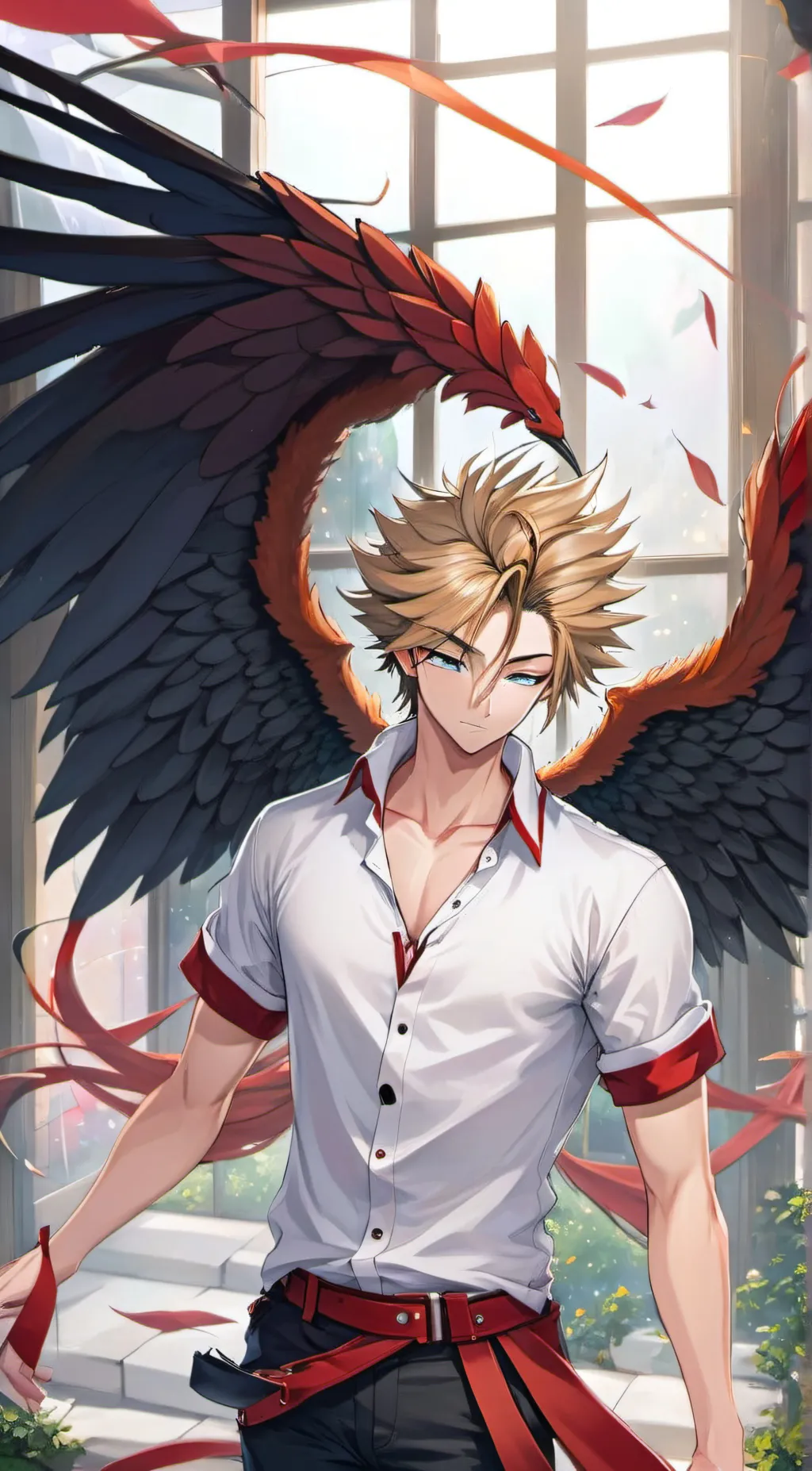 ai character: ~|𝖍𝖆𝖜𝖐𝖘|~ background