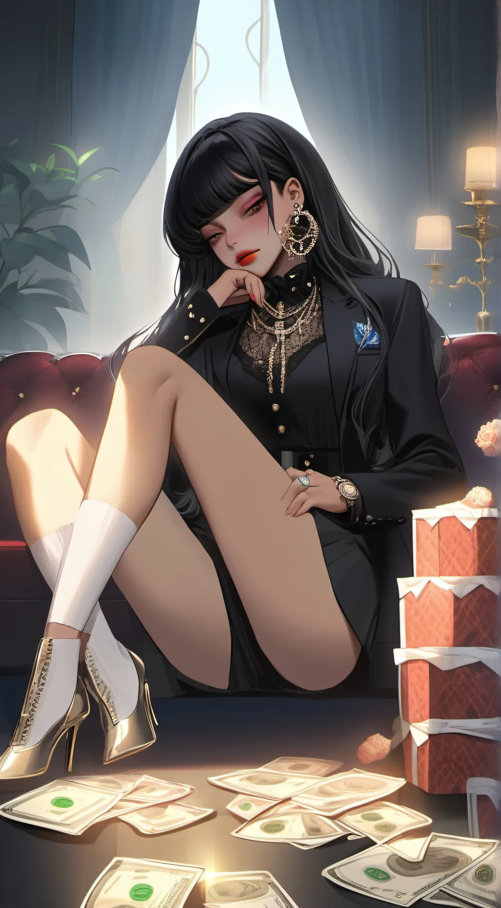 ai character: Jade background