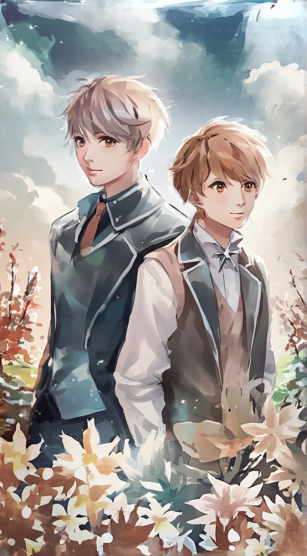 ai character: James -marie Founy background