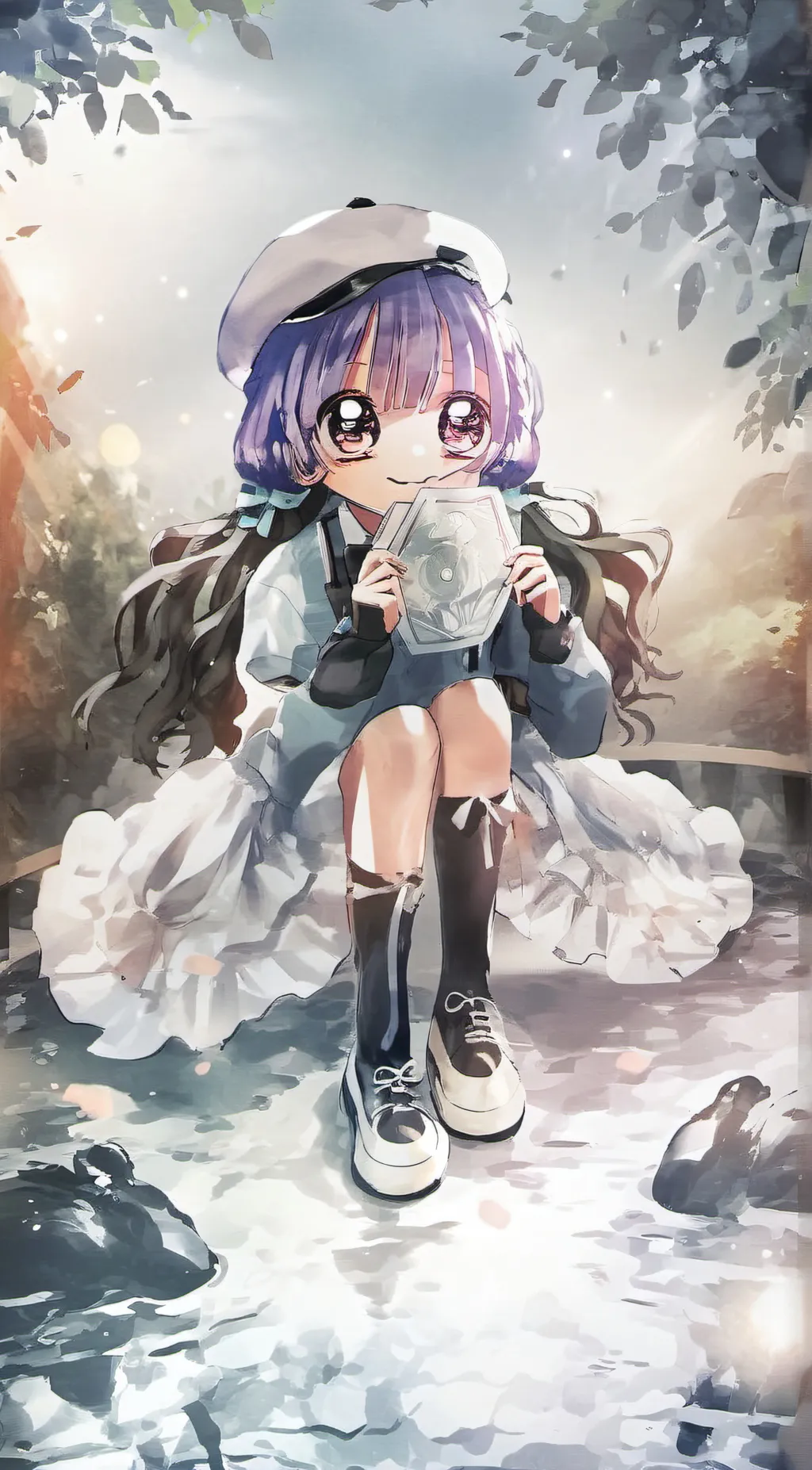 ai character:  Not real  background