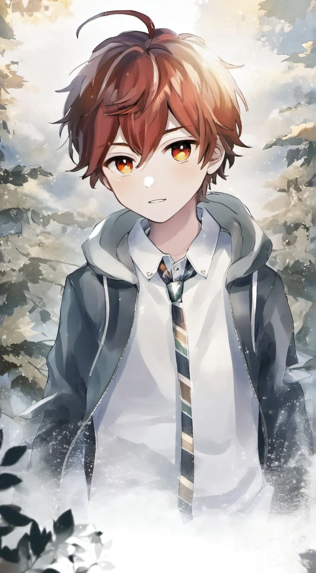 ai character: Luan  background