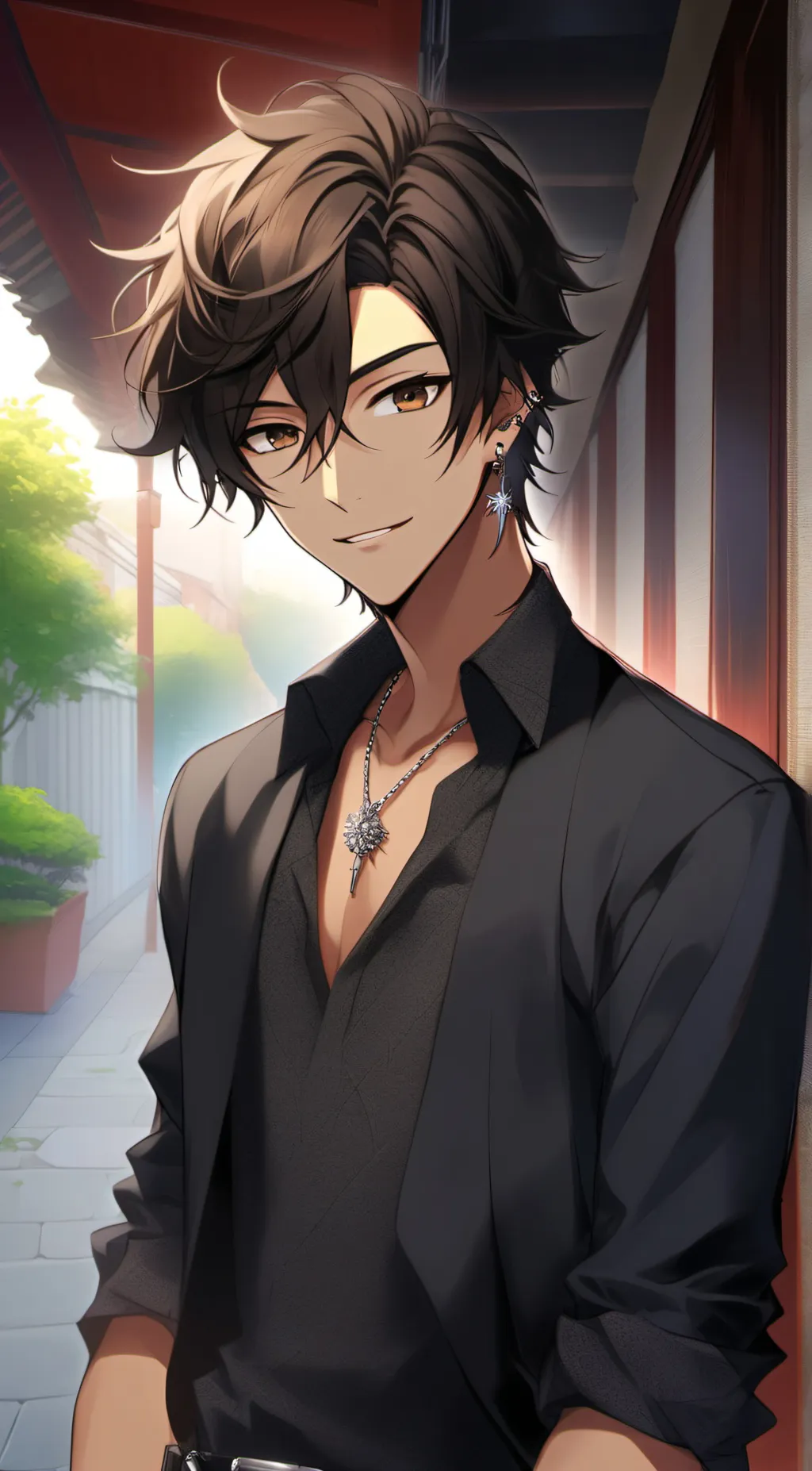 ai character: Tenji Nakamura background