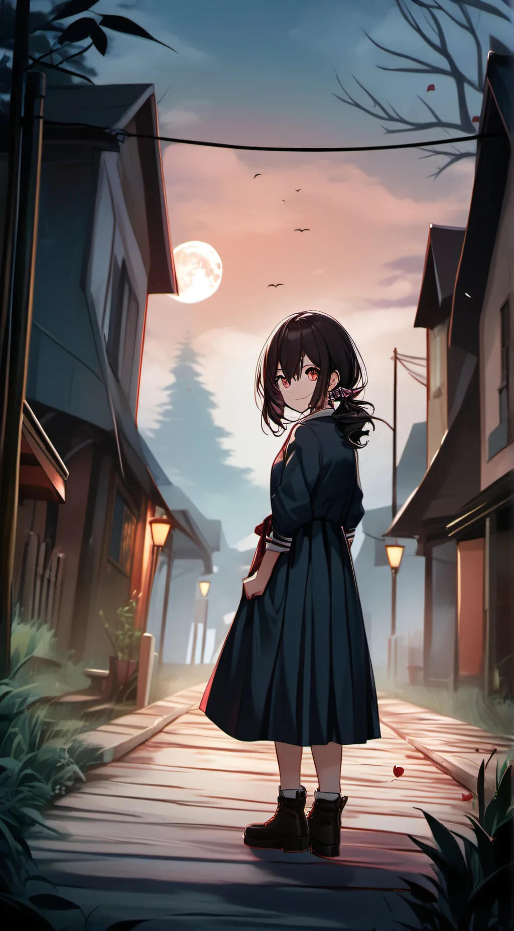 ai character: thriller  background