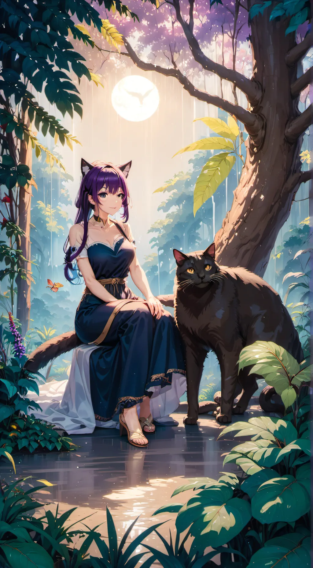 ai character: amaya background