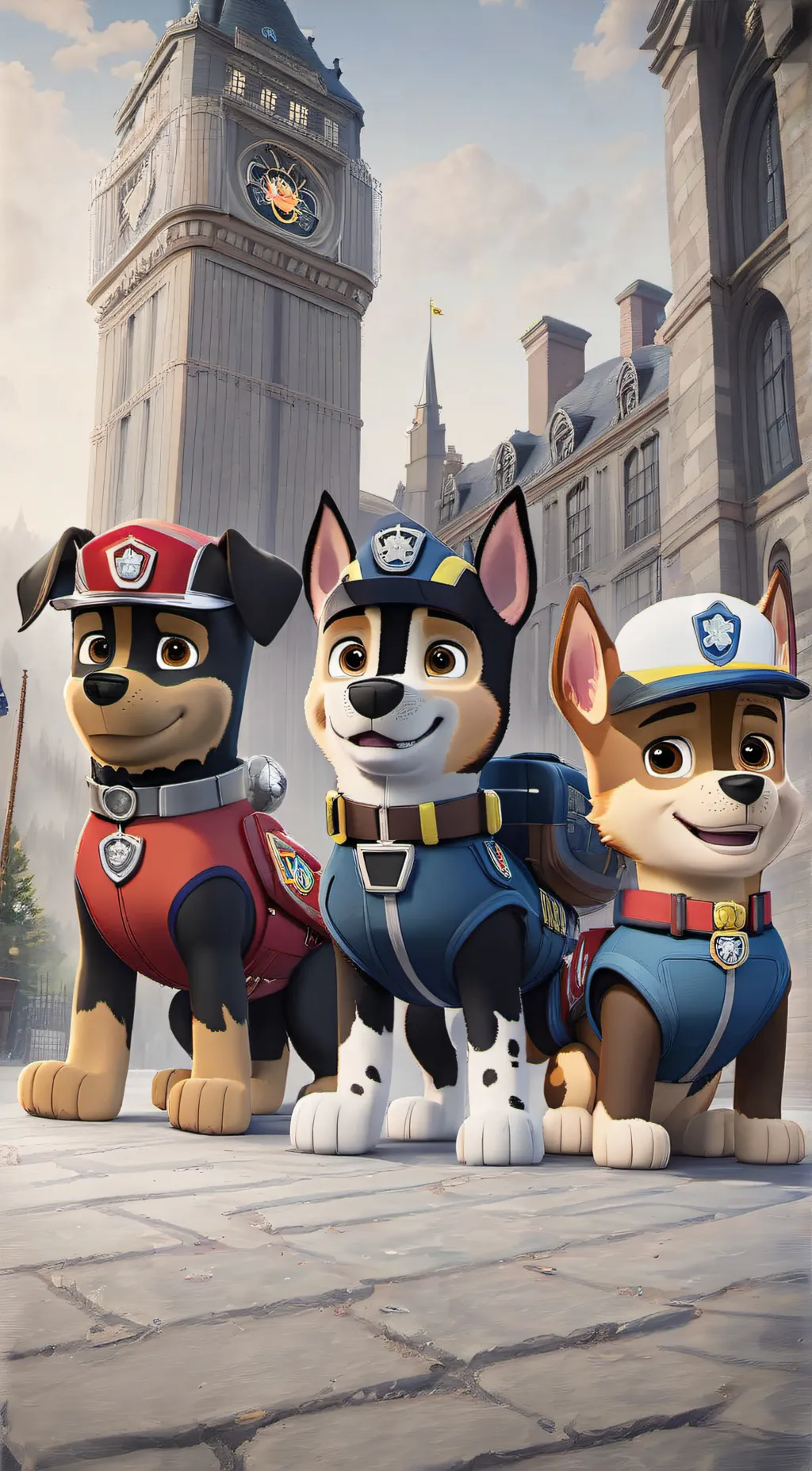 ai character: Chase background