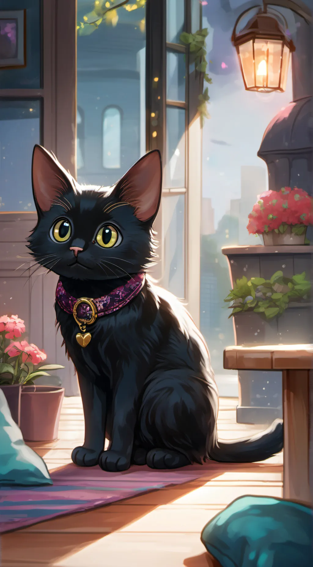 ai character: Lucy background