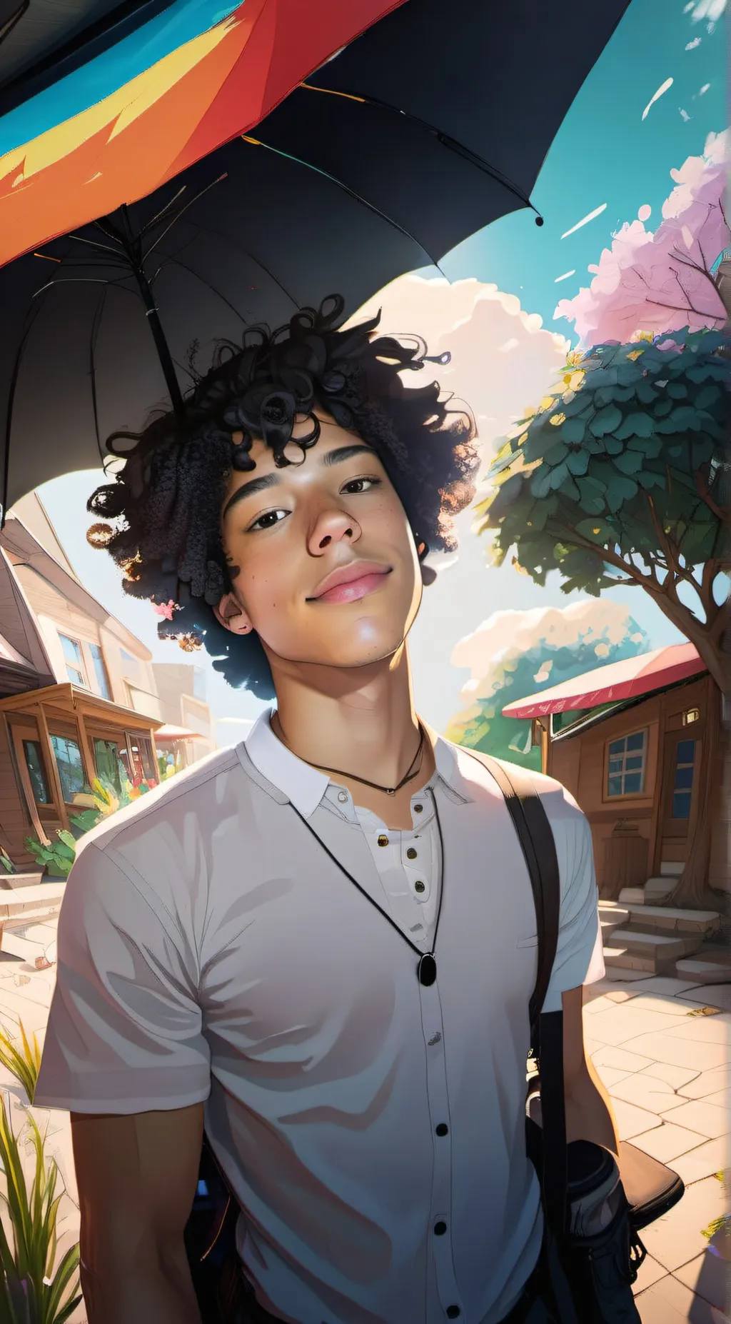 ai character: Max background