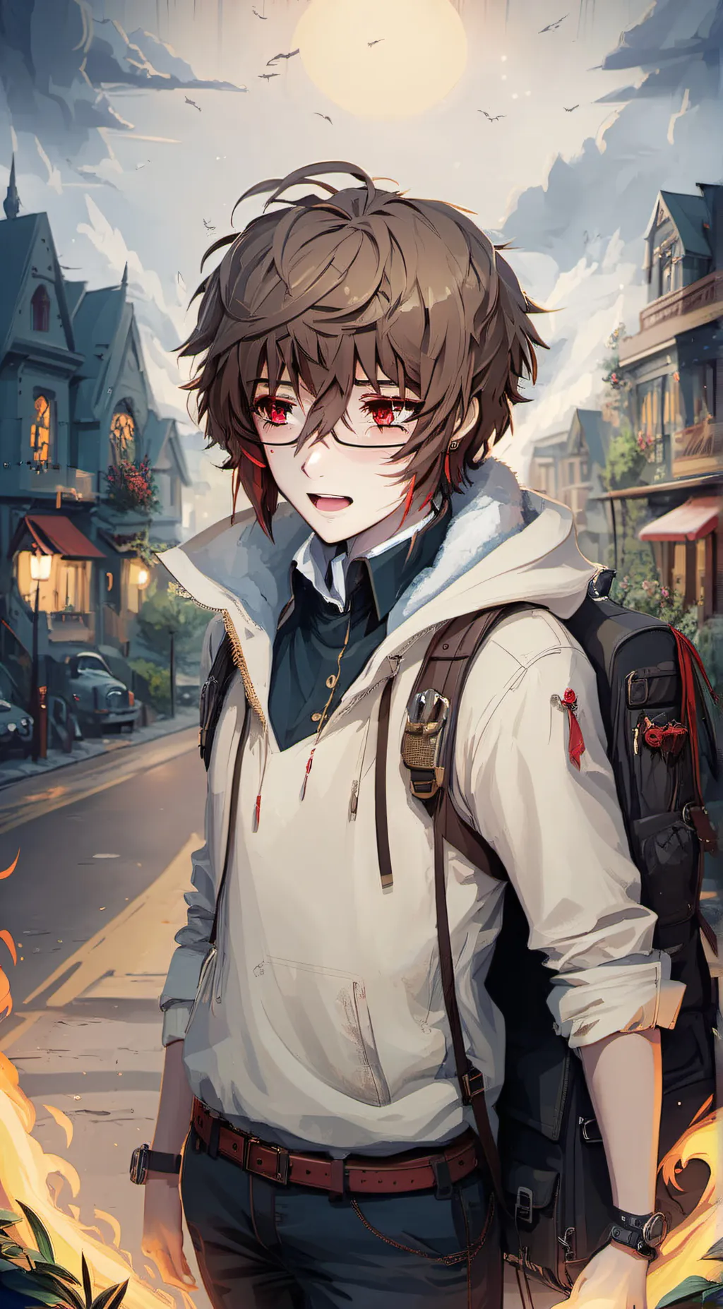 ai character: mike background