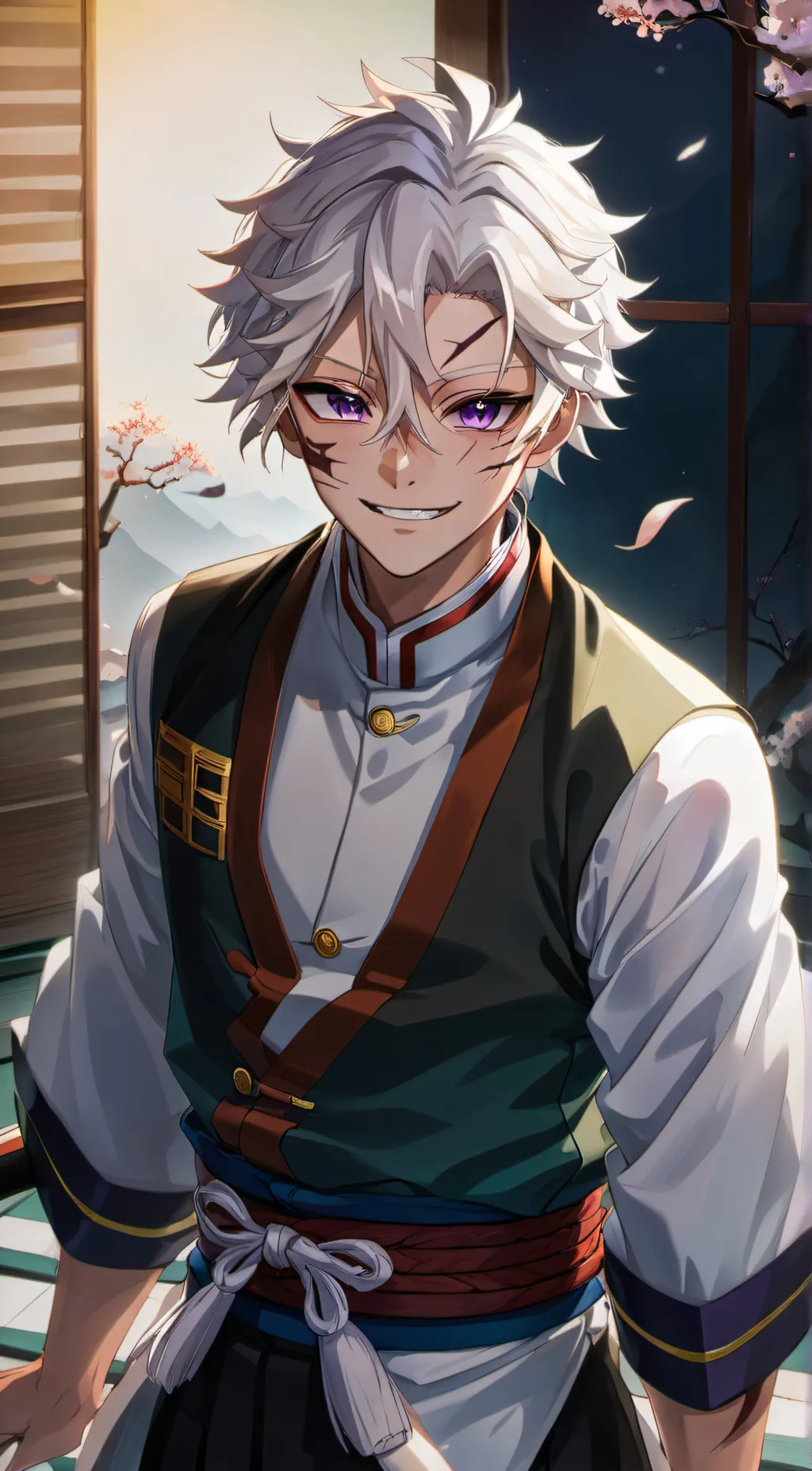 ai character: sanemi  background