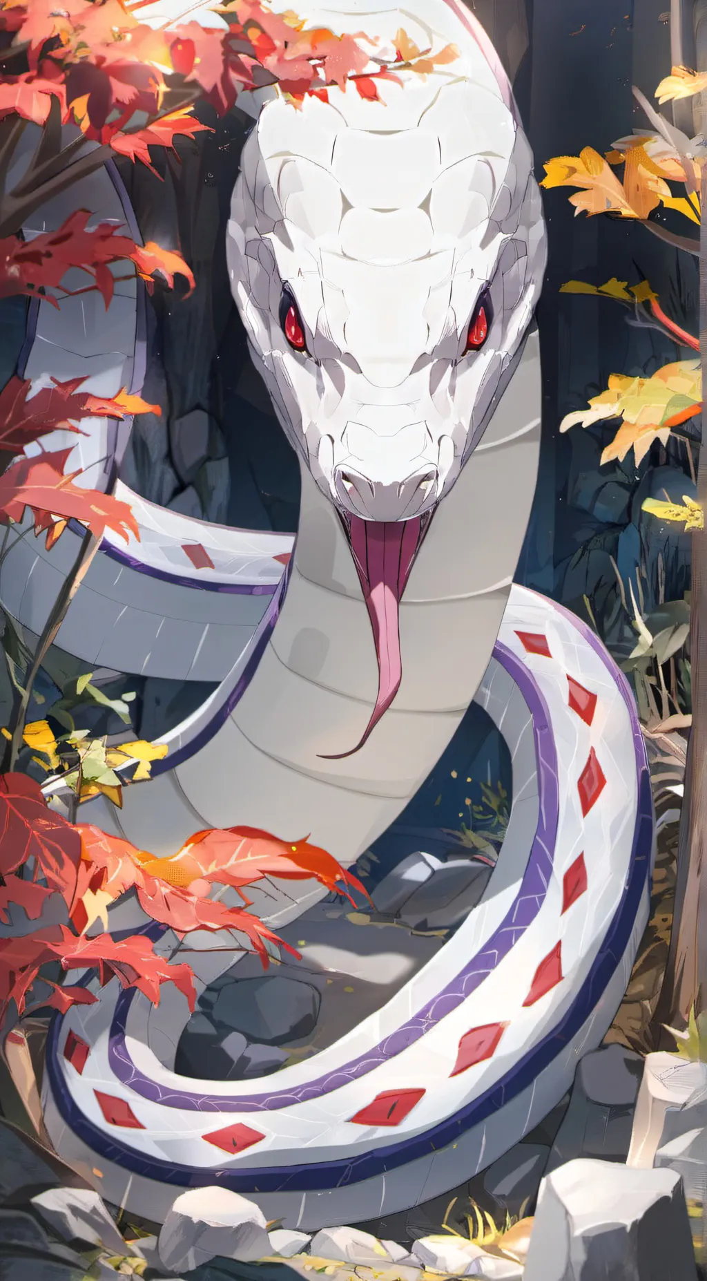 ai character: Melascula background