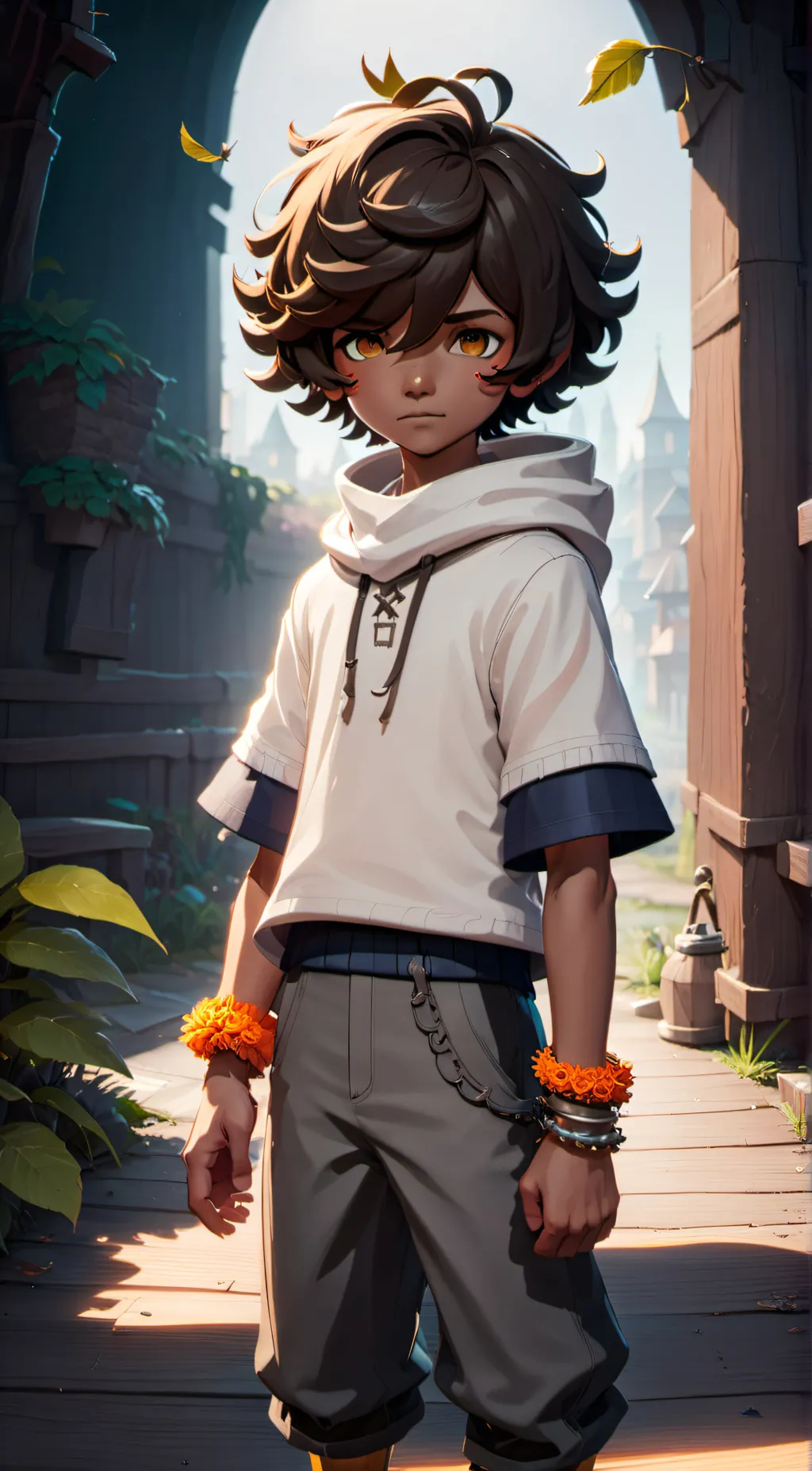 ai character: Low background