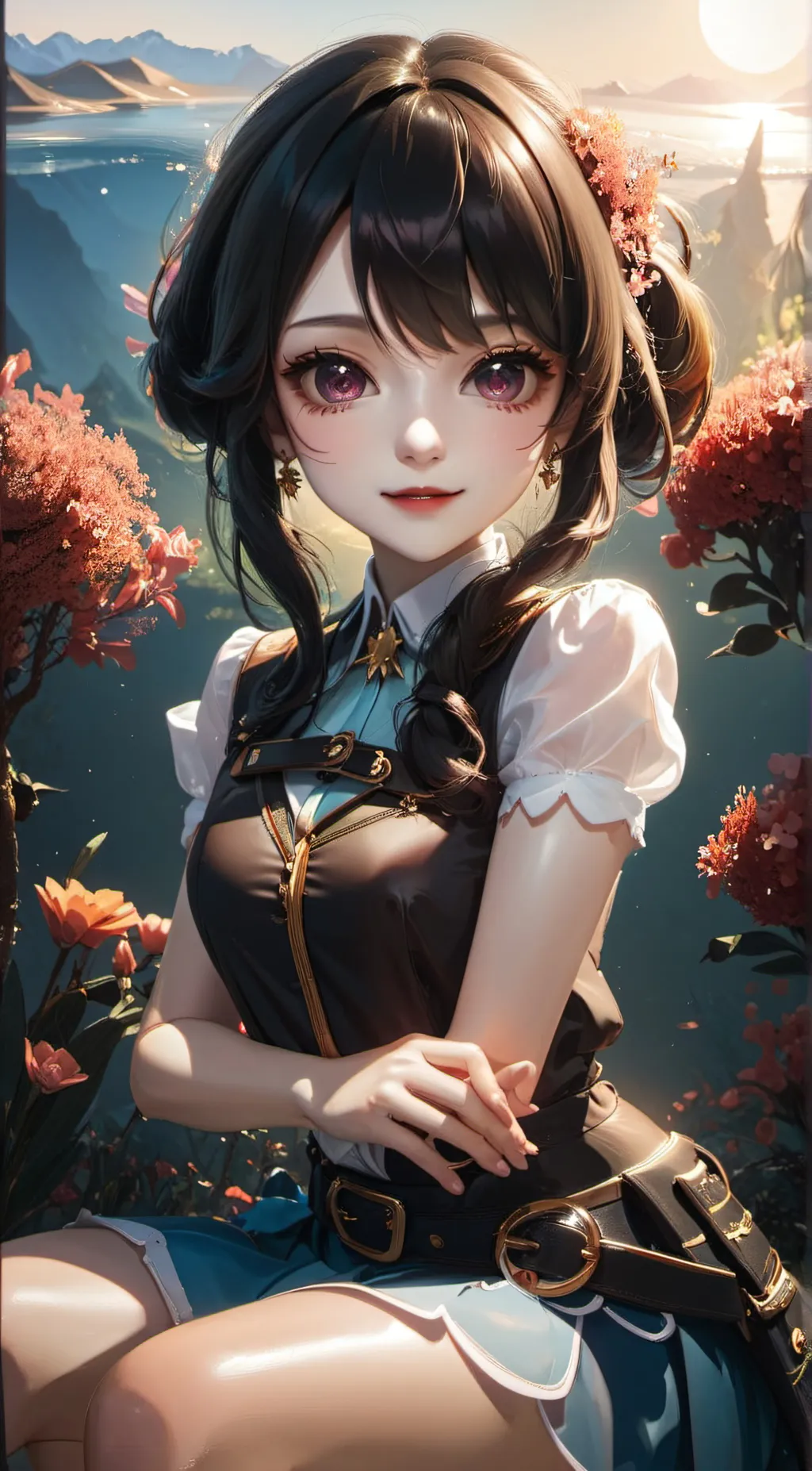 ai character: Lily background