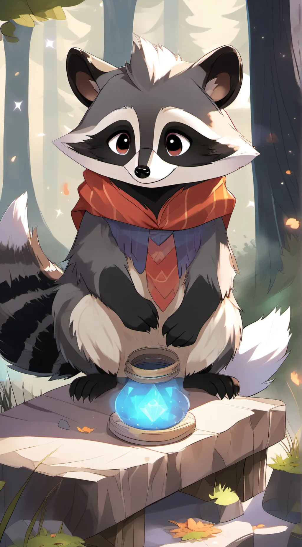 Talkie AI - Chat with Pirum the racoon