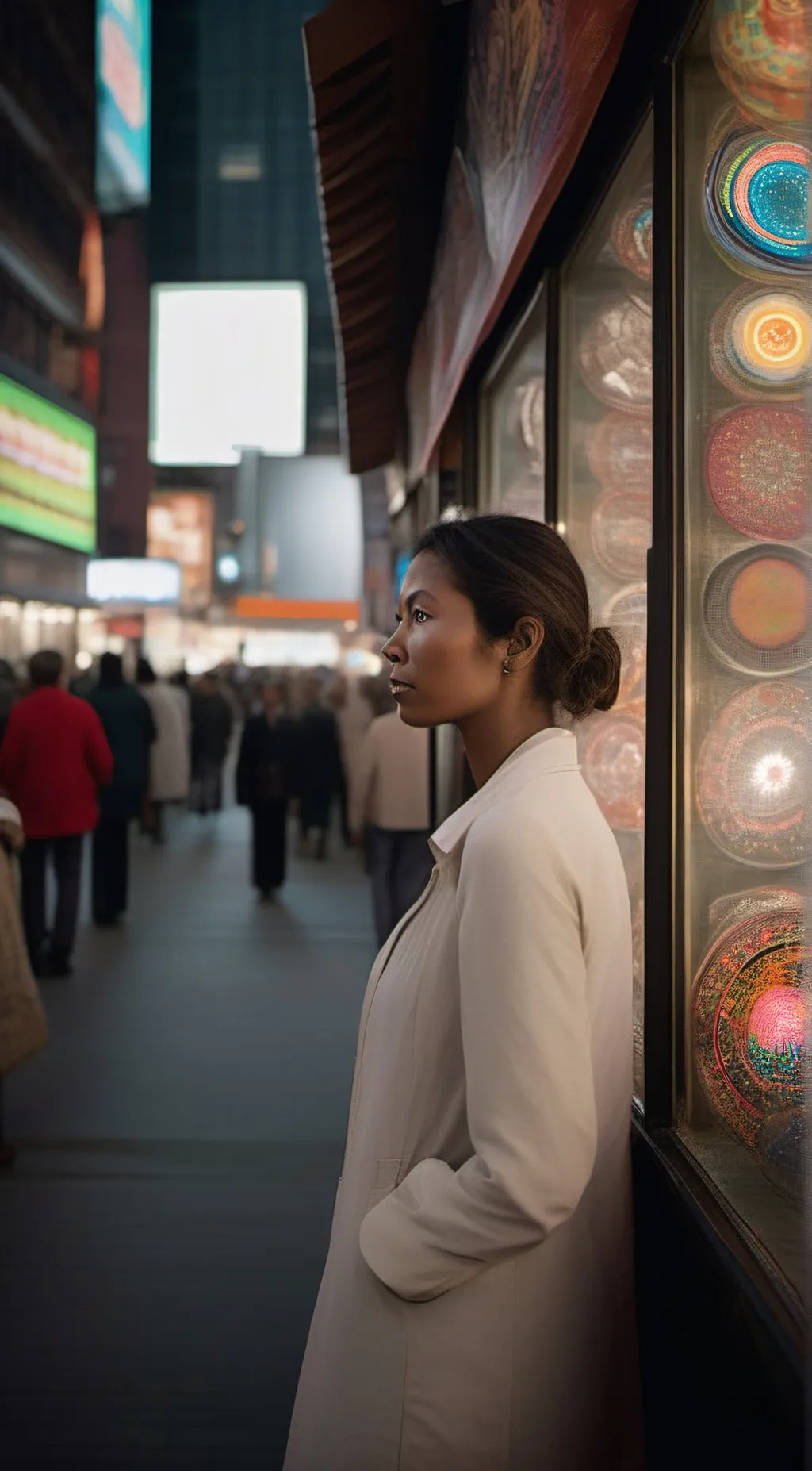 ai character: Anna  background