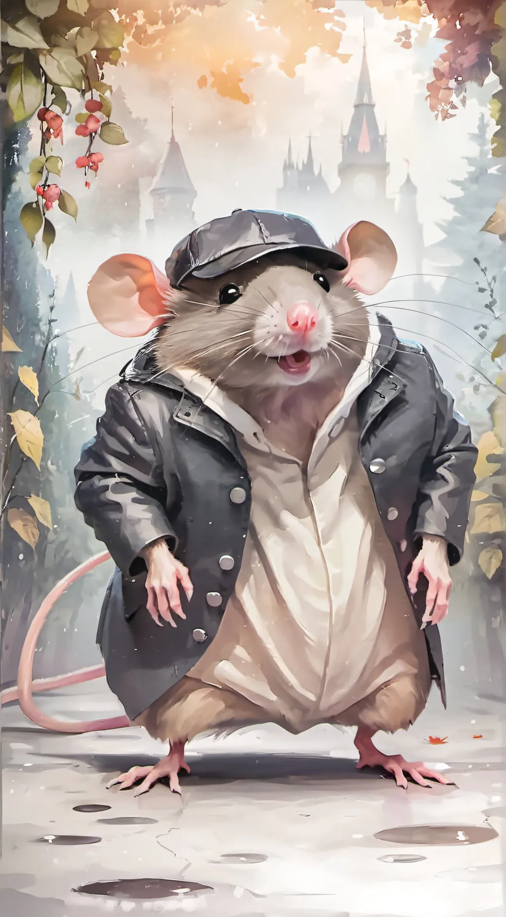 ai character: RATTY BOI background