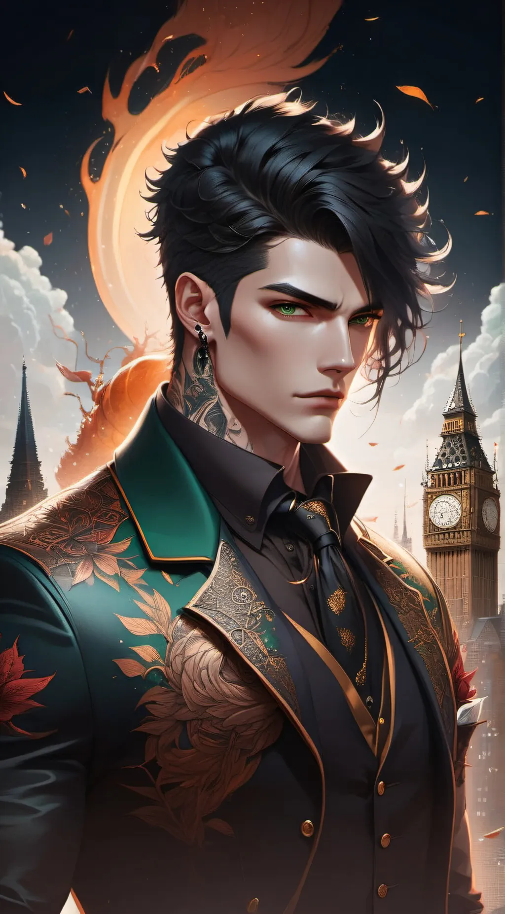 ai character: Greyson Blackstone background