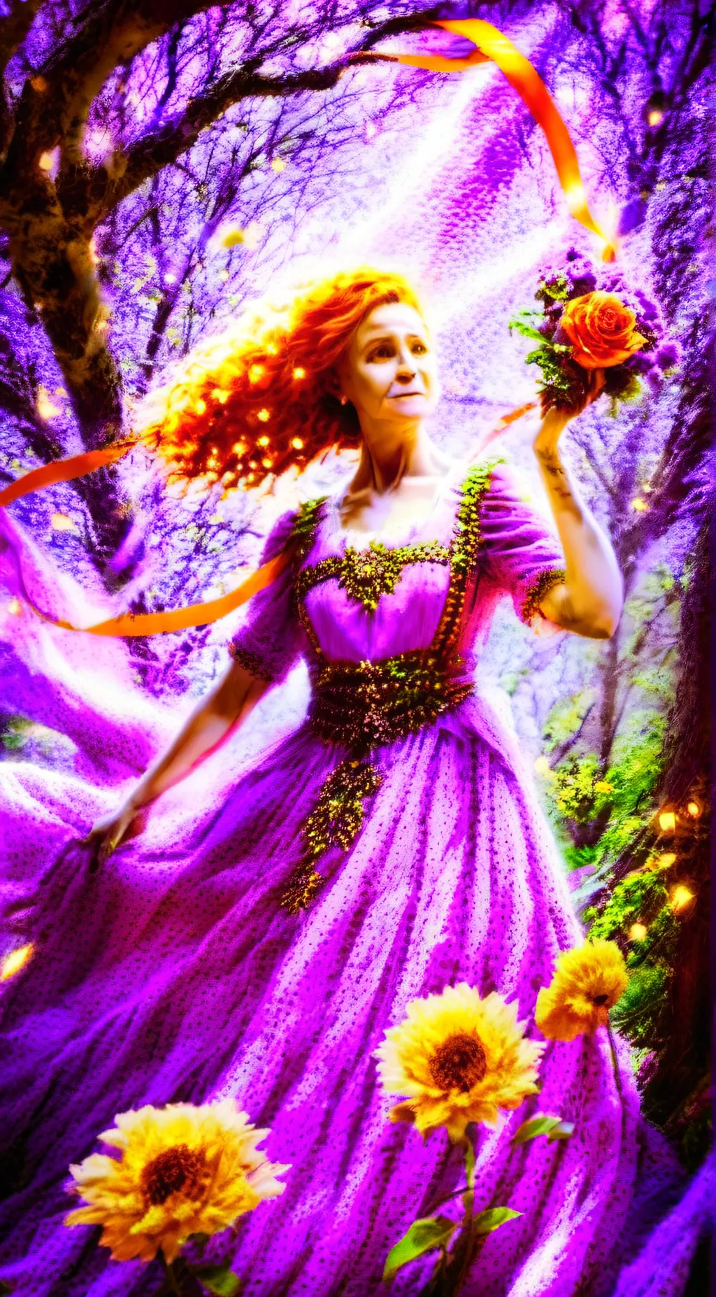 ai character: Gloria background