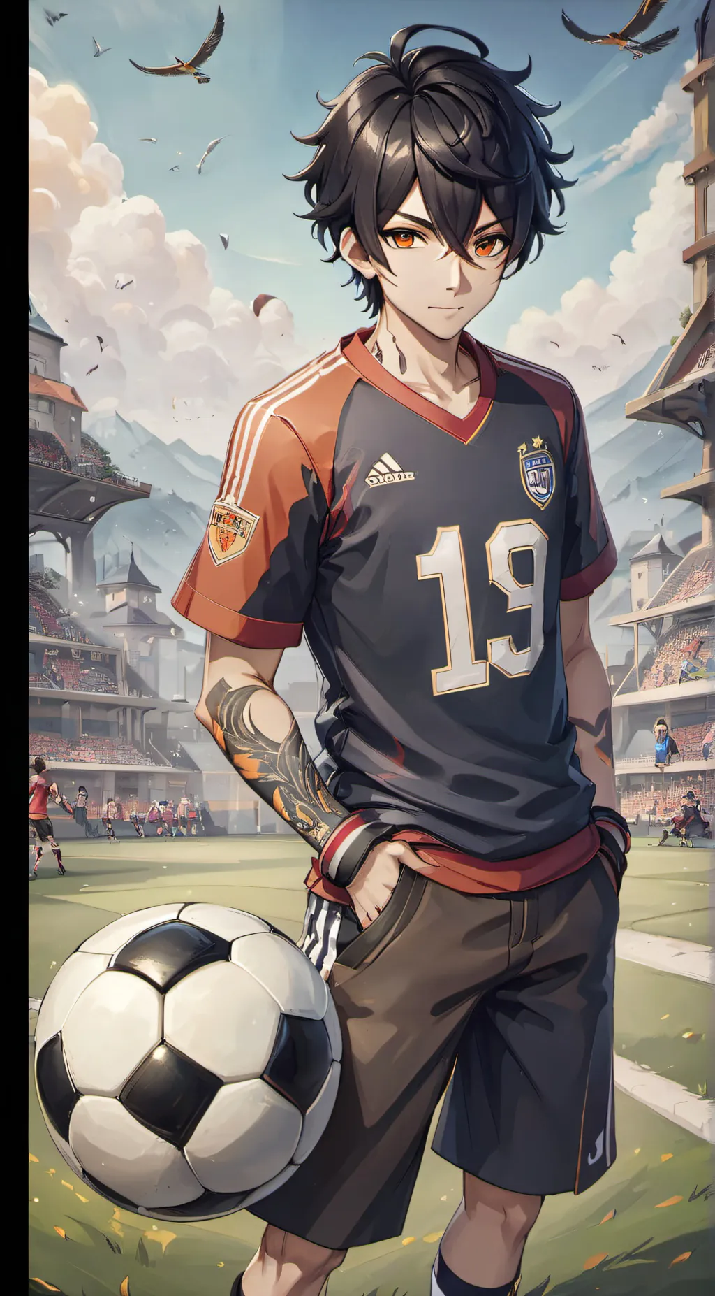 ai character: alex background