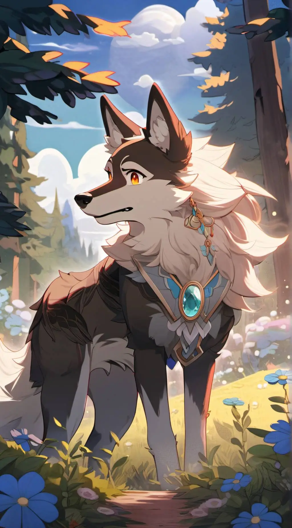 ai character: Loony background