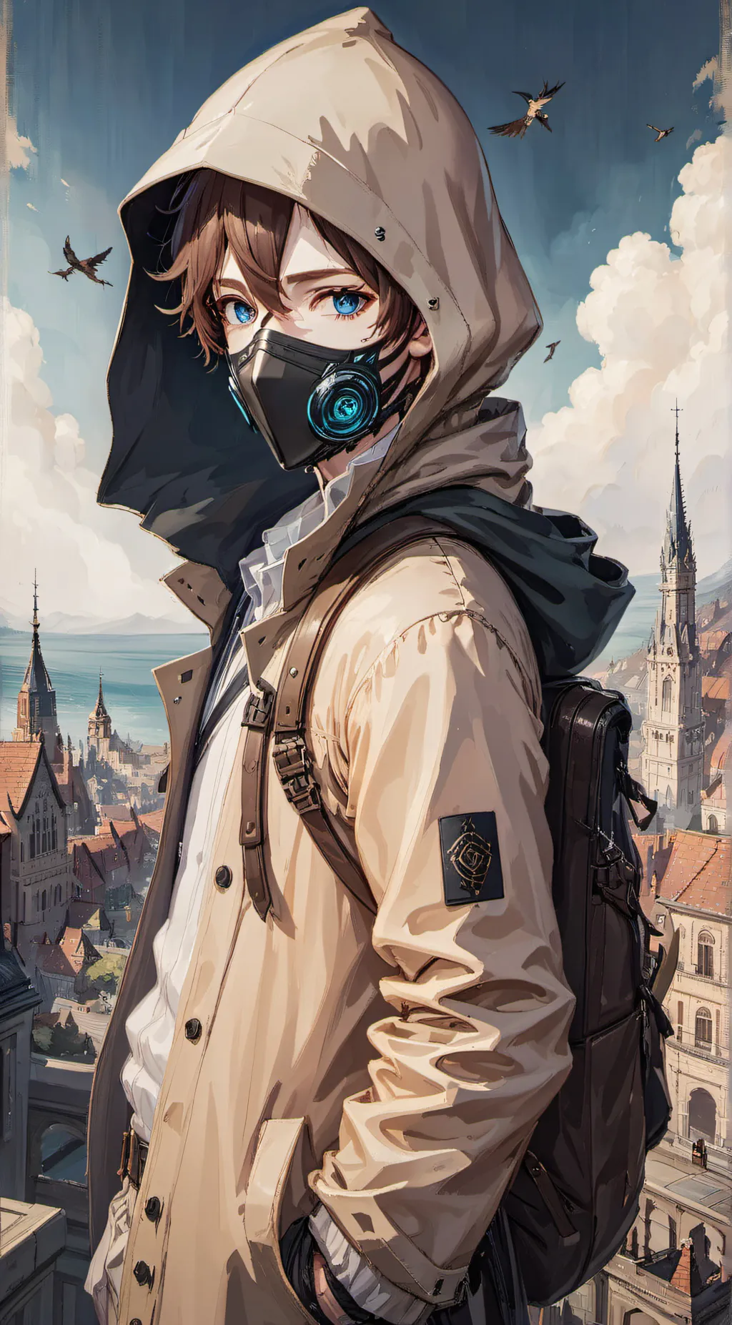 ai character: Luca background