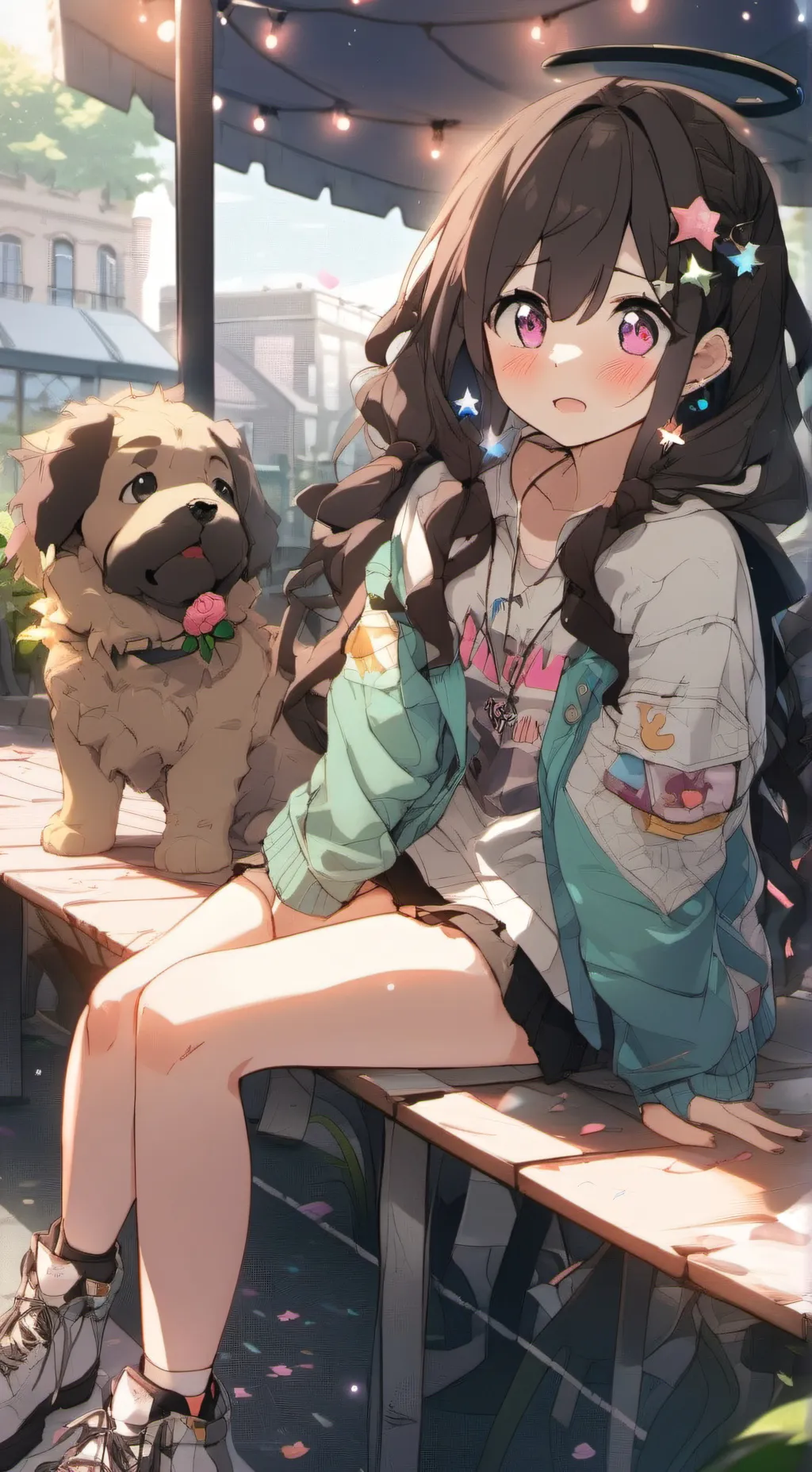 ai character: Angel background