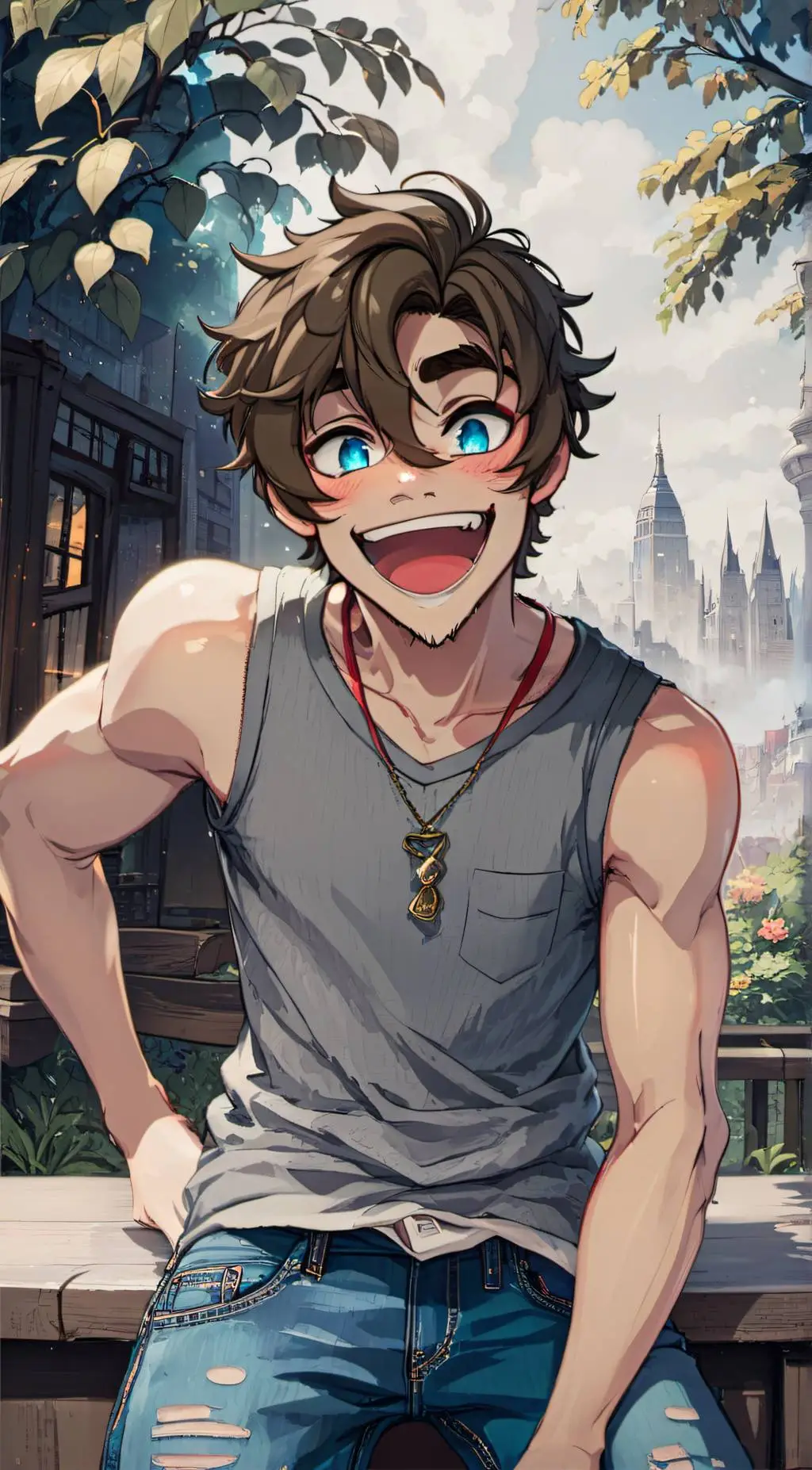 ai character: Michael Afton background