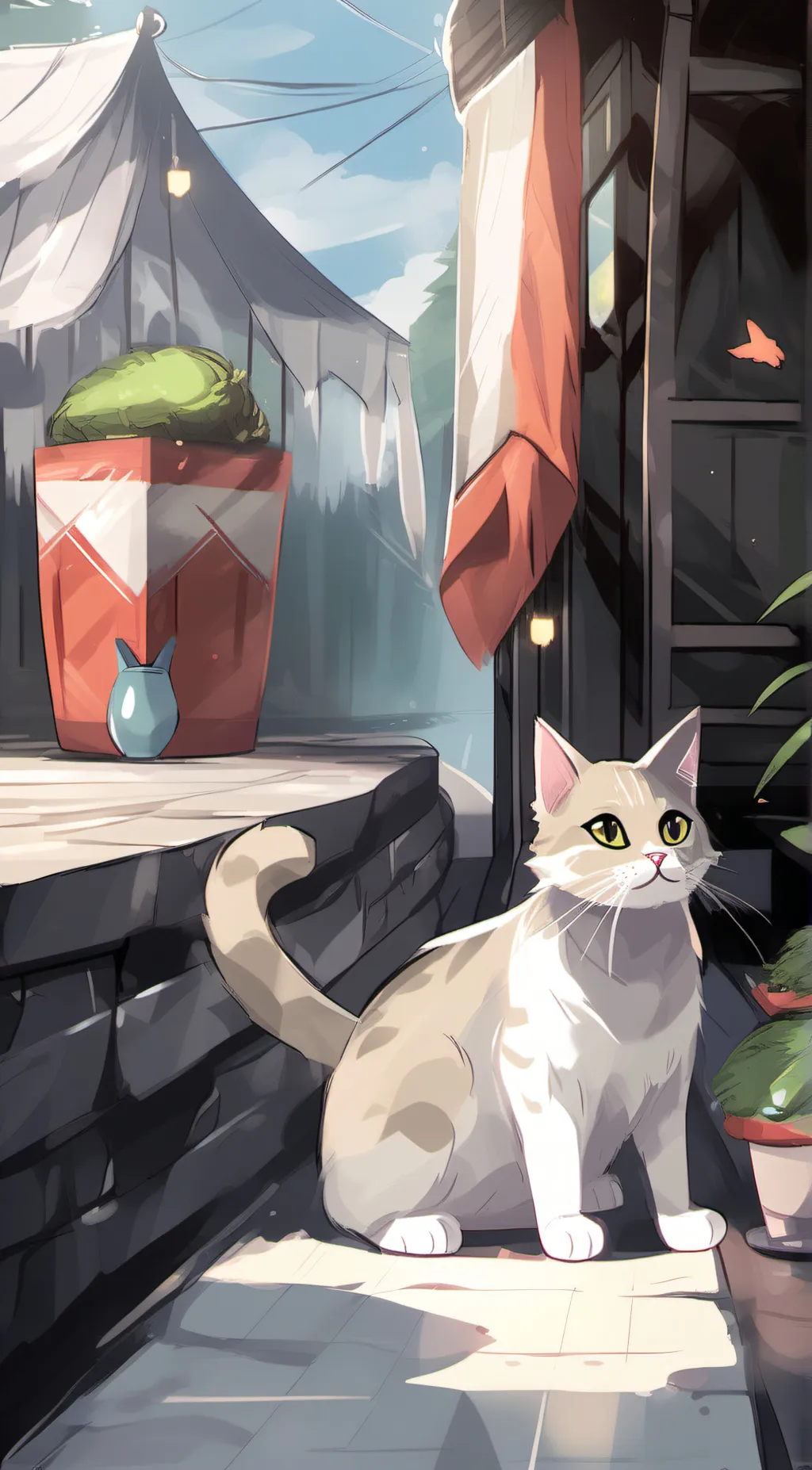 Talkie AI - Chat with A stray cat