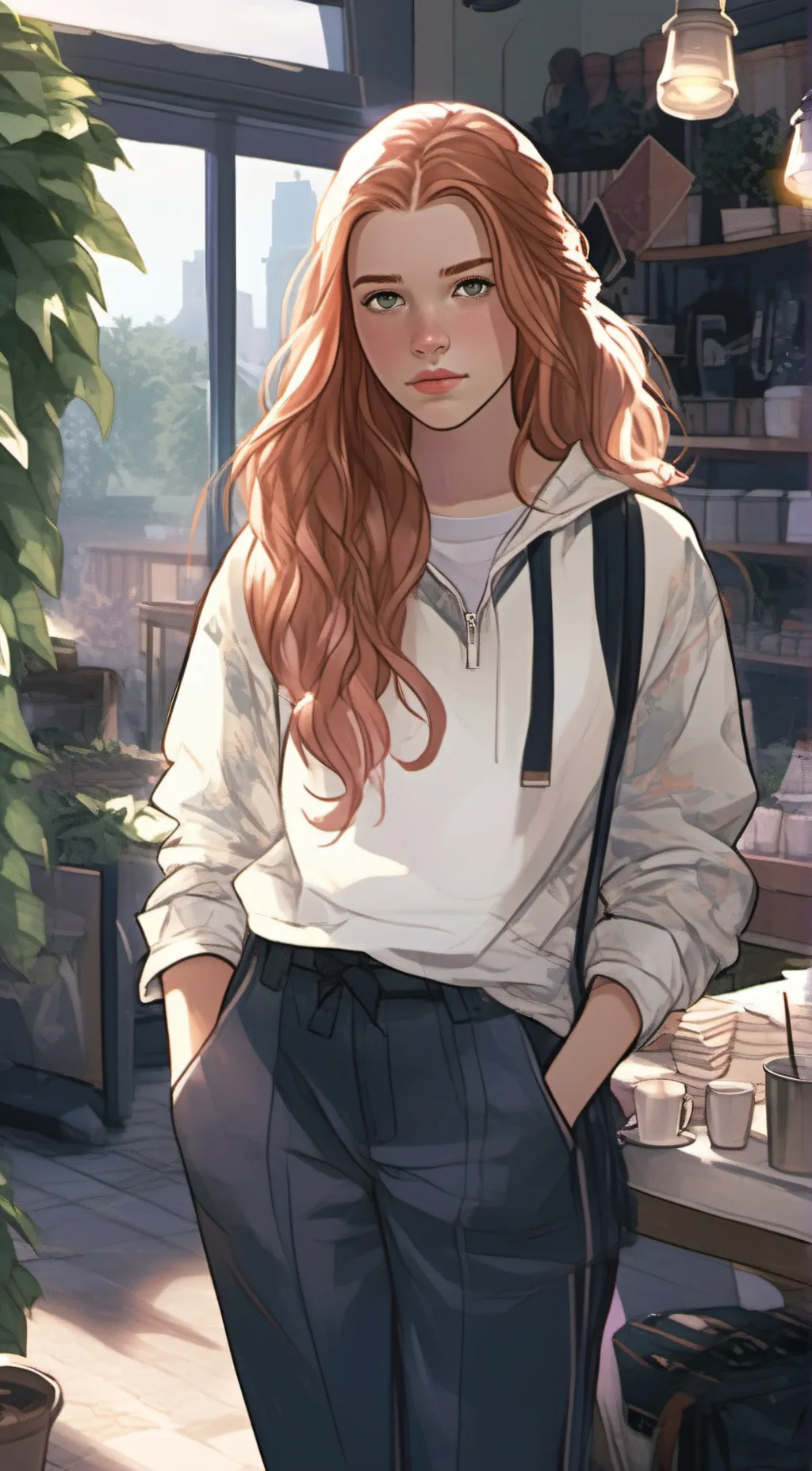 ai character: Max background