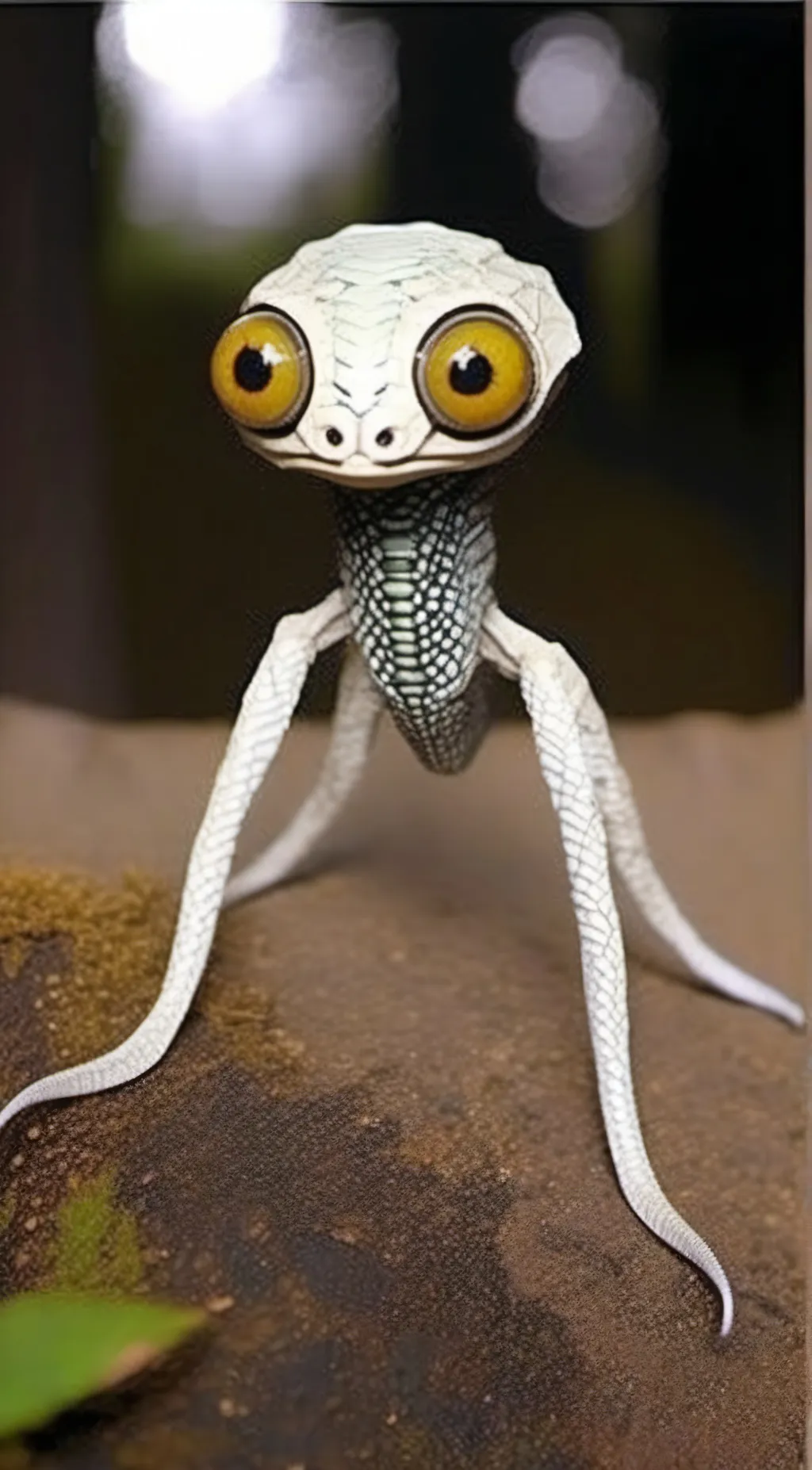 ai character: Creepy alien background