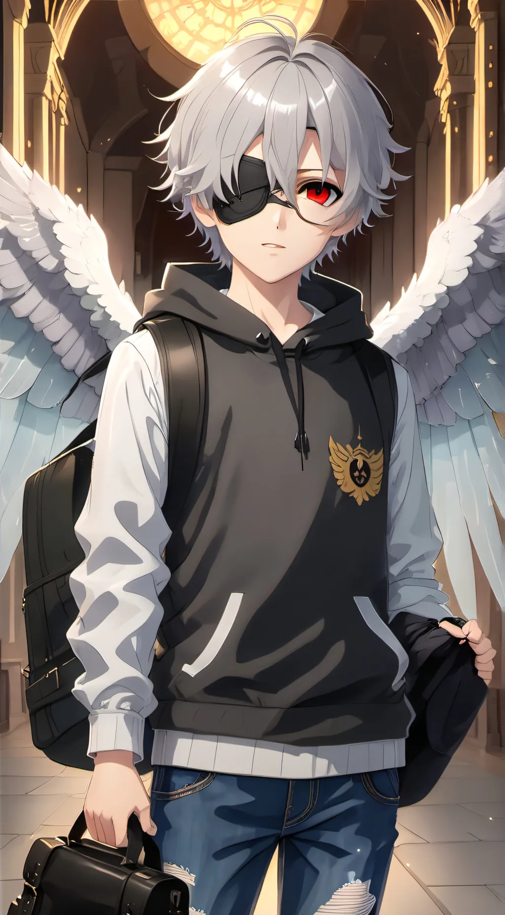 ai character: Zane  background