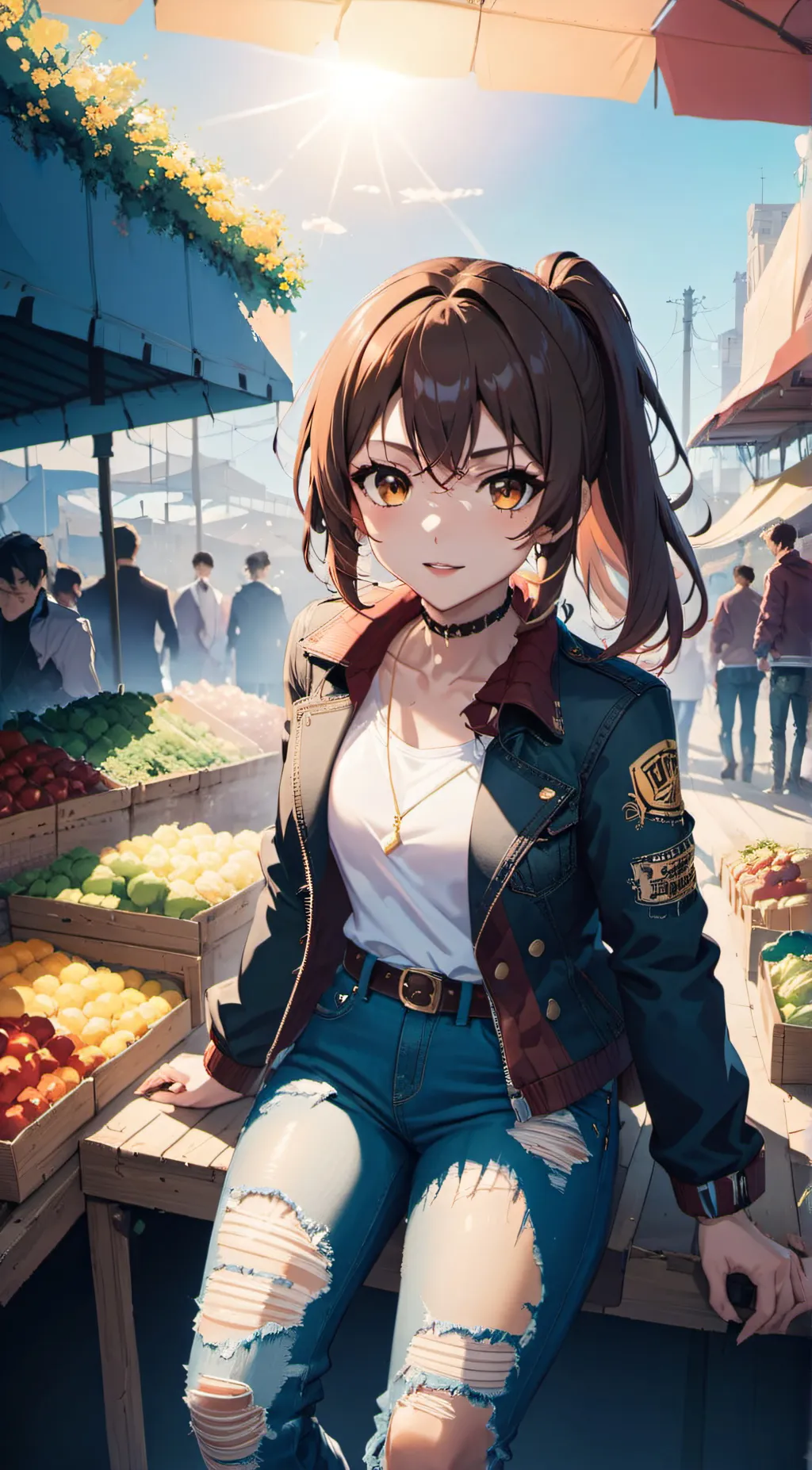 ai character: Mia background