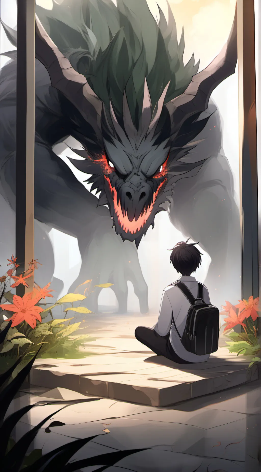 ai character: Argo the monster background