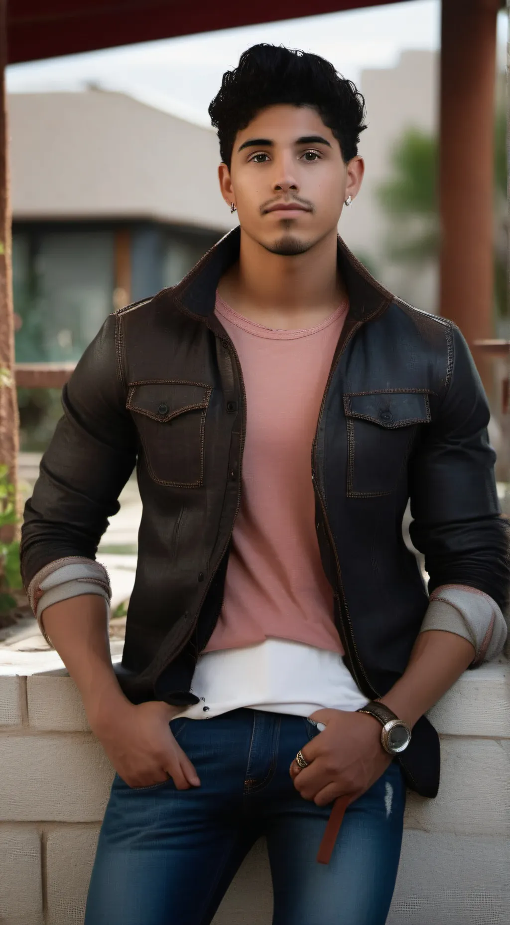 ai character: ur mom background