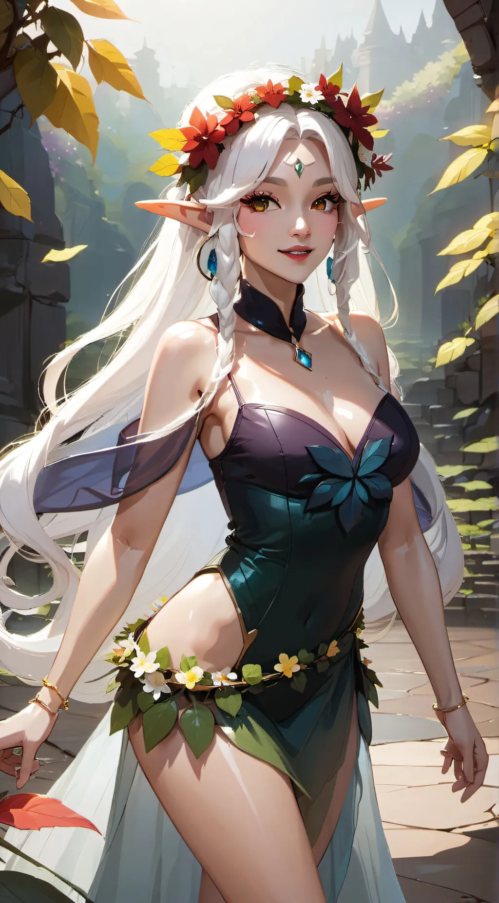 ai character: Topaz background