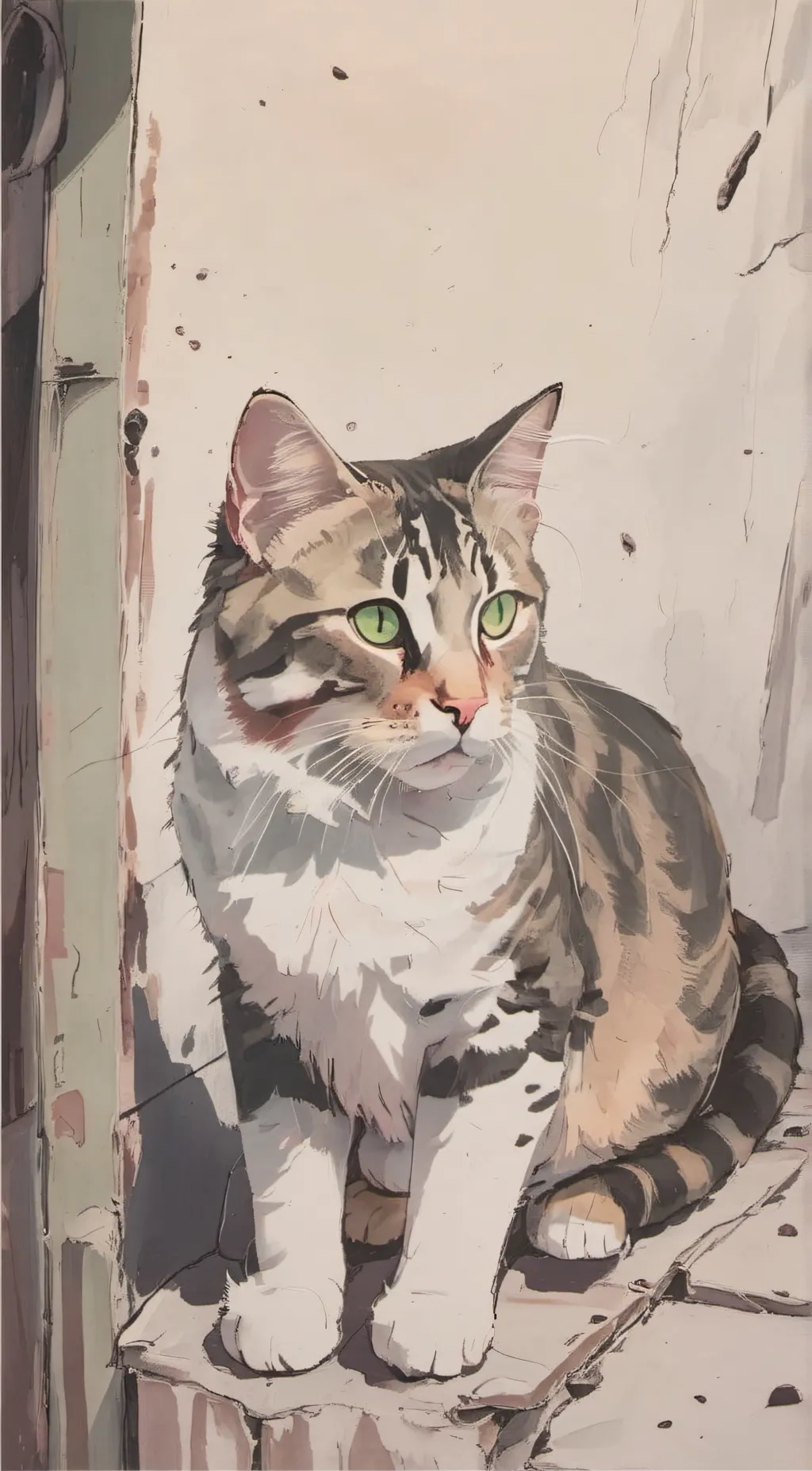 ai character: Leaf^Star background