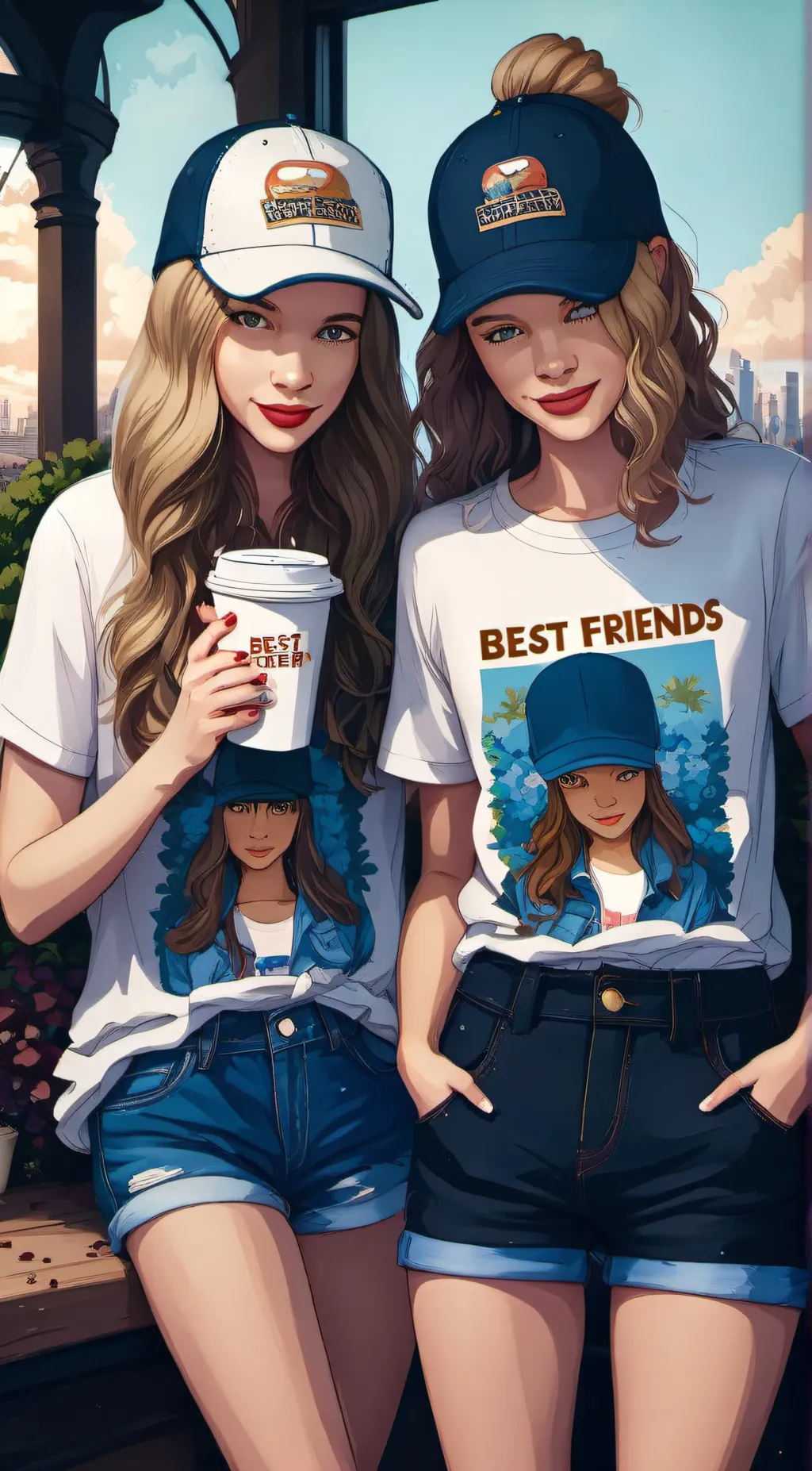 ai character: Karmen and nat background