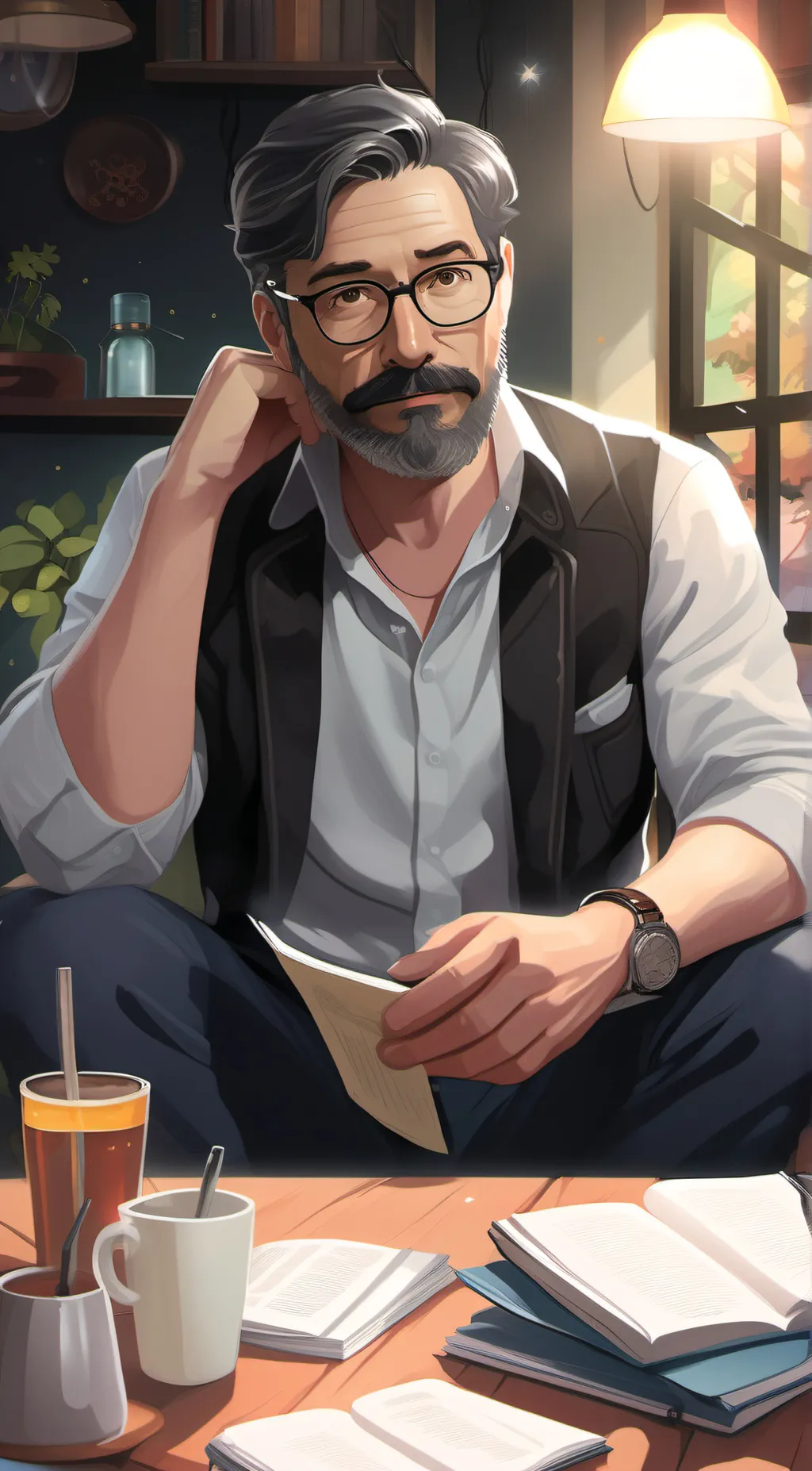 ai character: Scott background