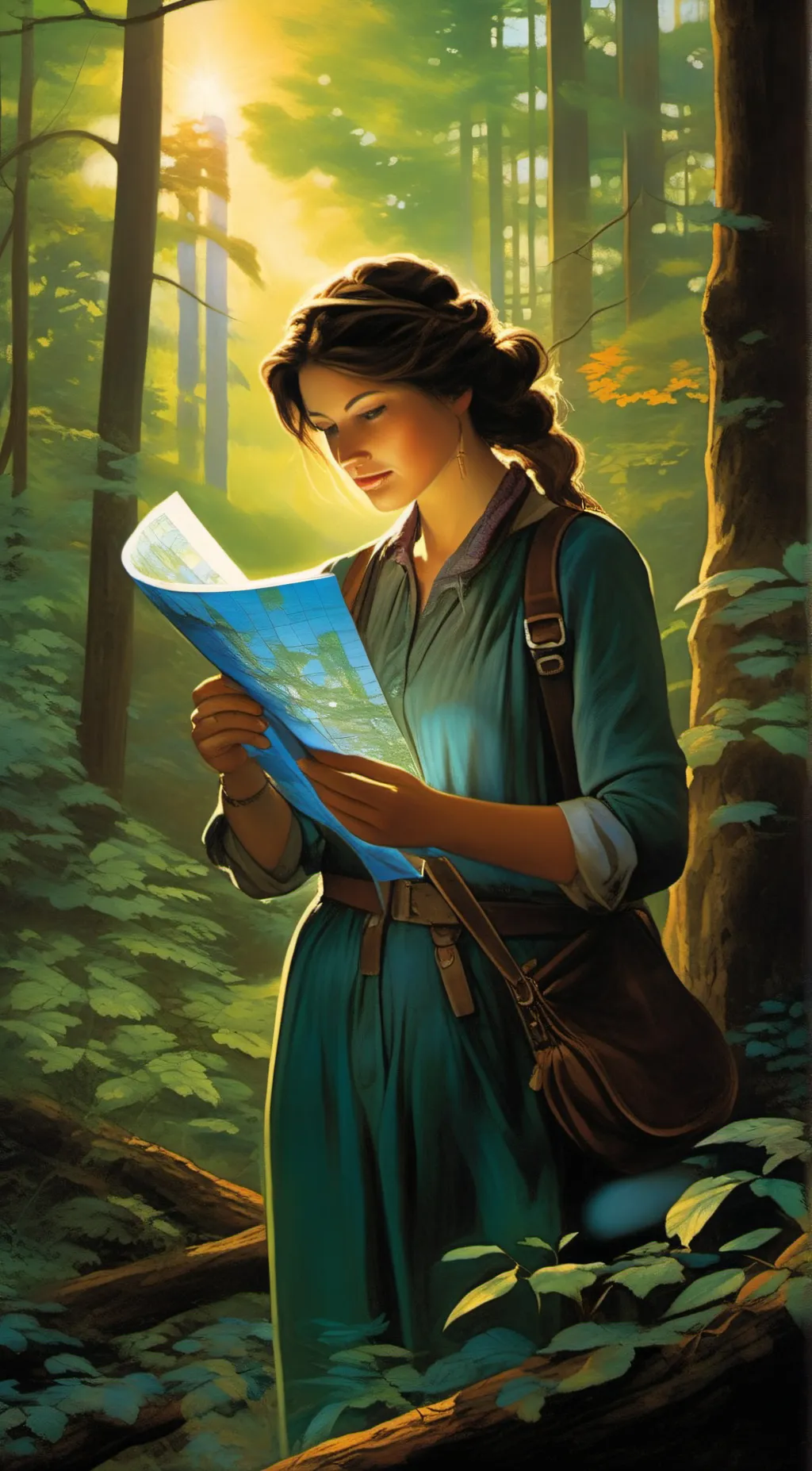 ai character: Evelyn background